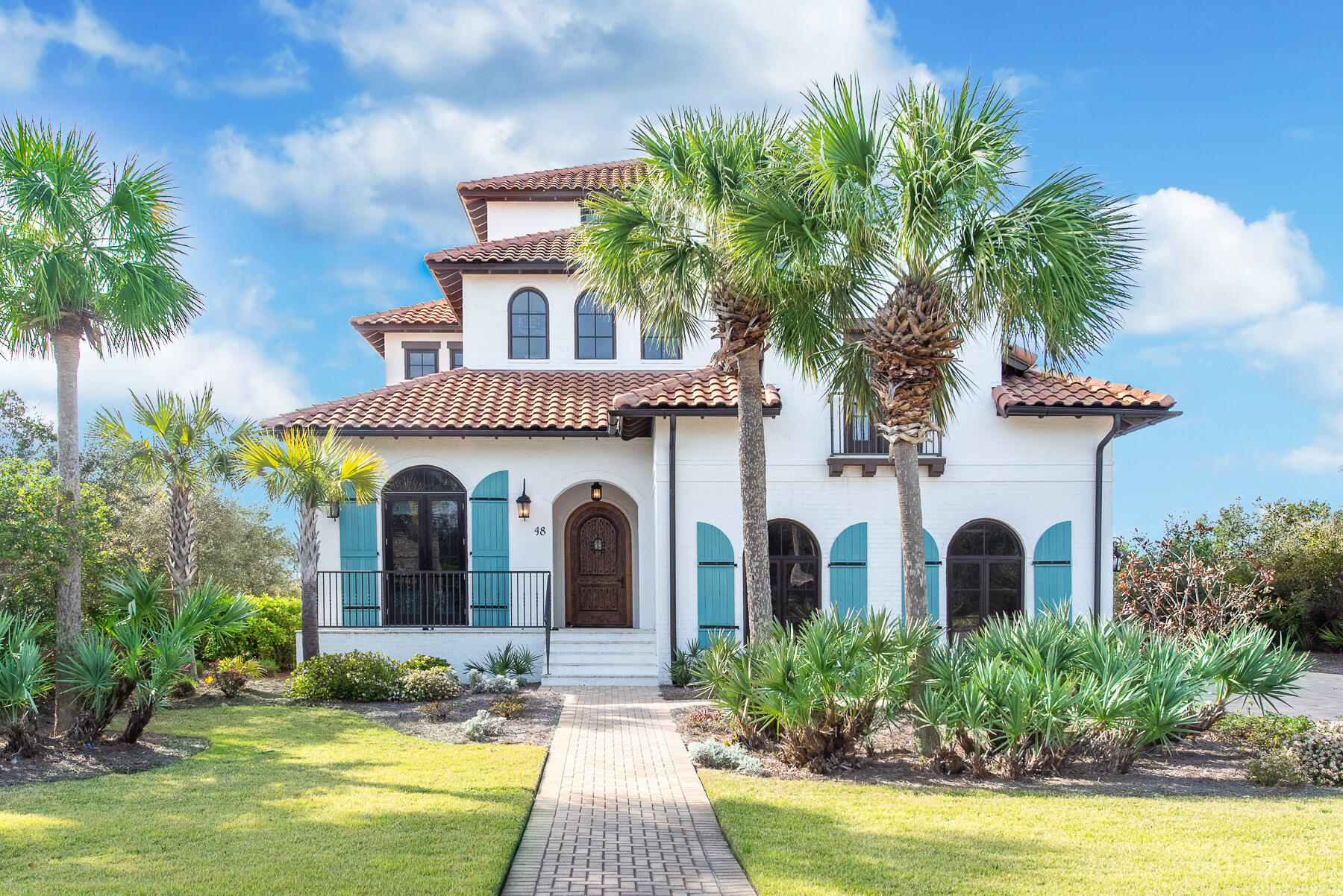 Beautiful custom home in the private gated neighborhood of Paradise by the Sea, 30A's most desirable neighborhood. This home was spaciously designed and equipped with upgrades to satisfy any home owners desires. The large master suite as well as the main living area are found on the ground level. The open concept kitchen/living/dining area opens to a backyard oasis through a wall of glass sliders. A summer kitchen and large outdoor dining area lead to home's luxurious and unique private heated pool and spa. The home sits on just over a 1/4 acre lot and is full of beautiful tropical landscaping. Paradise By the Sea is home to some of the most private stretches of beach on 30A, nestled between Rosemary and Alys Beach and in walking distance to all the shopping and dining of Rosemary, Seacrest, and Alys. The home features a 3 car garage with plenty of storage, elevator, fireplace, media room, central vac, and deeded beach access. It is being sold fully furnished, including a Young Chang baby grand piano, and 6 person golf cart.