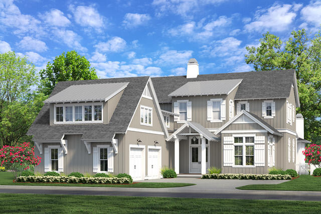 Introducing the new Darien plan from Romair Homes! This exciting new floor plan is under construction in the Greenway neighborhood, overlooking the Origins Golf Course with an expected completion date of late summer/fall 2023. This is a rare opportunity to be on the Origins Golf Course in the highly sought-after Watersound Origins community! The Darien plan hosts 4,057 SF, 4 bedrooms, 4 full, and 2 half bathrooms in the main house + a spacious 603 SF carriage house above the garage with a 1 bed, 1 full bath suite. The luxury finishes include 12' ceilings with transom windows on the first floor and 10' ceilings on the second, engineered hardwood floors throughout, custom cabinetry, marble and porcelain tile in the bathrooms, a $12k lighting allowance and a gourmet kitchen with Wolf & Sub-Zero appliances, including a 48" range, and a Scottsman ice machine! The wide open great room offers a cozy fireplace along with large slider doors leading out onto the 12' wide back porch with Cumaru hardwood decking, completing your view of the Origins Golf Course and the heated saltwater pool & spa. The outdoor living space also features a peacock paver pool deck and a cabana with Isokern fireplace. 
The Watersound Origins community is one of South Walton's most coveted neighborhoods for its exceptional amenities, beautiful new homes, and prime location. Amenities include the Village Commons pool & fitness center, sports courts, miles of nature trails, dock access to Lake Powell, unlimited golf, and lots of green space for outdoor play. The all new Watersound Town Center brings a new level of excitement and convenience to the community with a Publix Super Market, Delicious restaurants, healthcare facilities, a weekly Farmers Market, and more right at the entrance to the neighborhood! *Pricing for inventory homes include lot premiums and may include optional upgrades. Added options/upgrades and pricing are subject to change. Please check with the on-site community specialists for the latest information for this home.