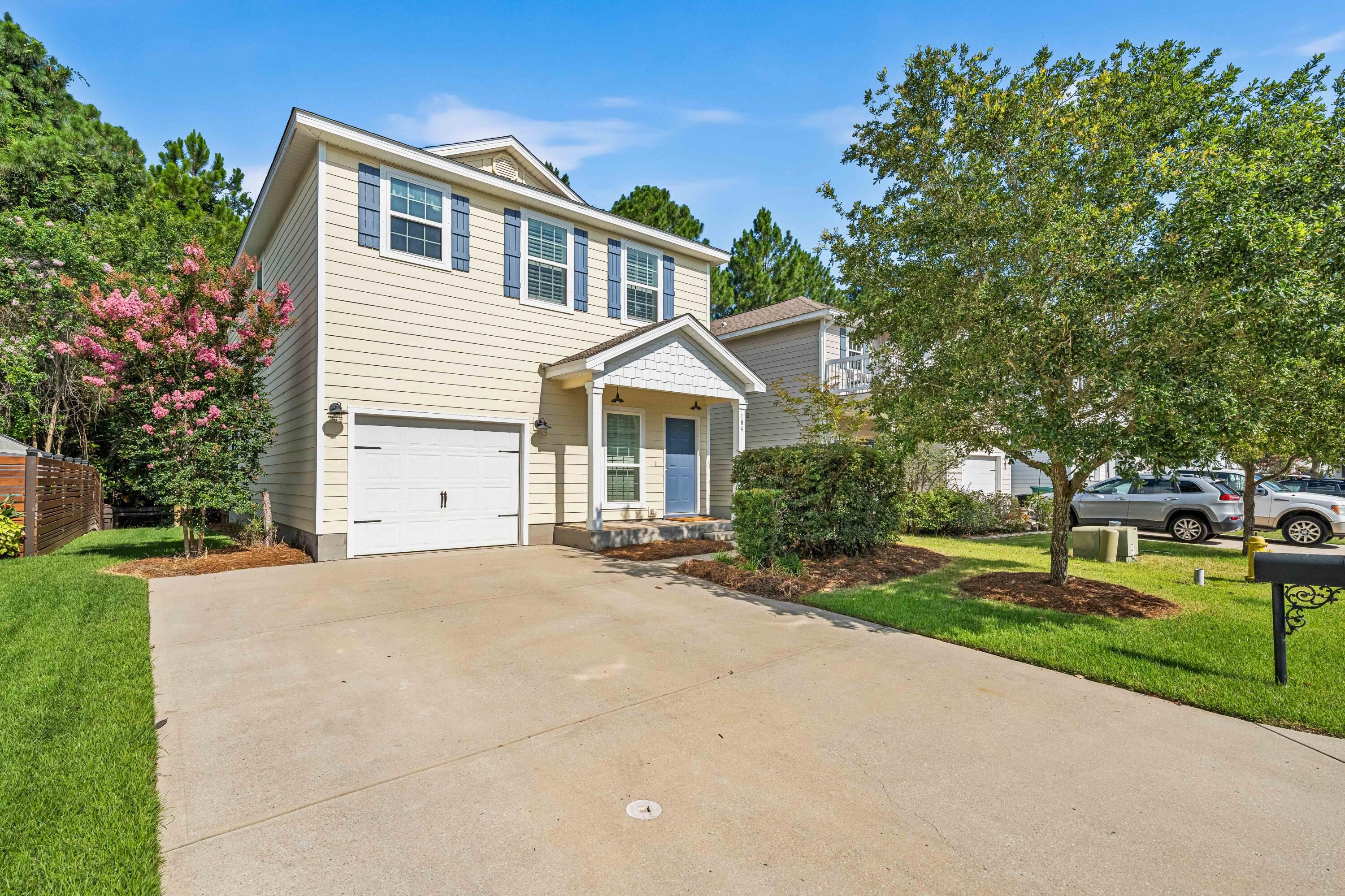 Discover the charm and convenience of 104 Mosaic Oaks Circle, a 3-bedroom, 2.5-bathroom gem nestled in the heart of Santa Rosa Beach. This home has been meticulously cared for and offers a blend of modern amenities and cozy living.

Step into the inviting new screened-in back porch, perfect for enjoying the outdoors in comfort and tranquility. The exterior of the home received a fresh coat of paint in 2023, giving it a crisp and clean look. 

Inside, the master bathroom has been beautifully renovated, providing a wonderful retreat with its updated fixtures and finishes.

The garage offers ample space for parking or storage, catering to all your needs. The home's cleanliness and care are evident throughout, ensuring a move-in ready experience. Located near the convenient boat launch at Cessna Landing, this home is ideal for water enthusiasts. And you'll appreciate the central location with easy access to local schools, grocery stores, hardware stores, shops, and restaurants. Plus, the stunning beaches along 30A are just a 10-minute drive away, perfect for spontaneous beach days.

As an added bonus, the washer and dryer are included in the sale, making your move even more seamless.

Don't miss your chance to own this exceptional home in a PRIME location.