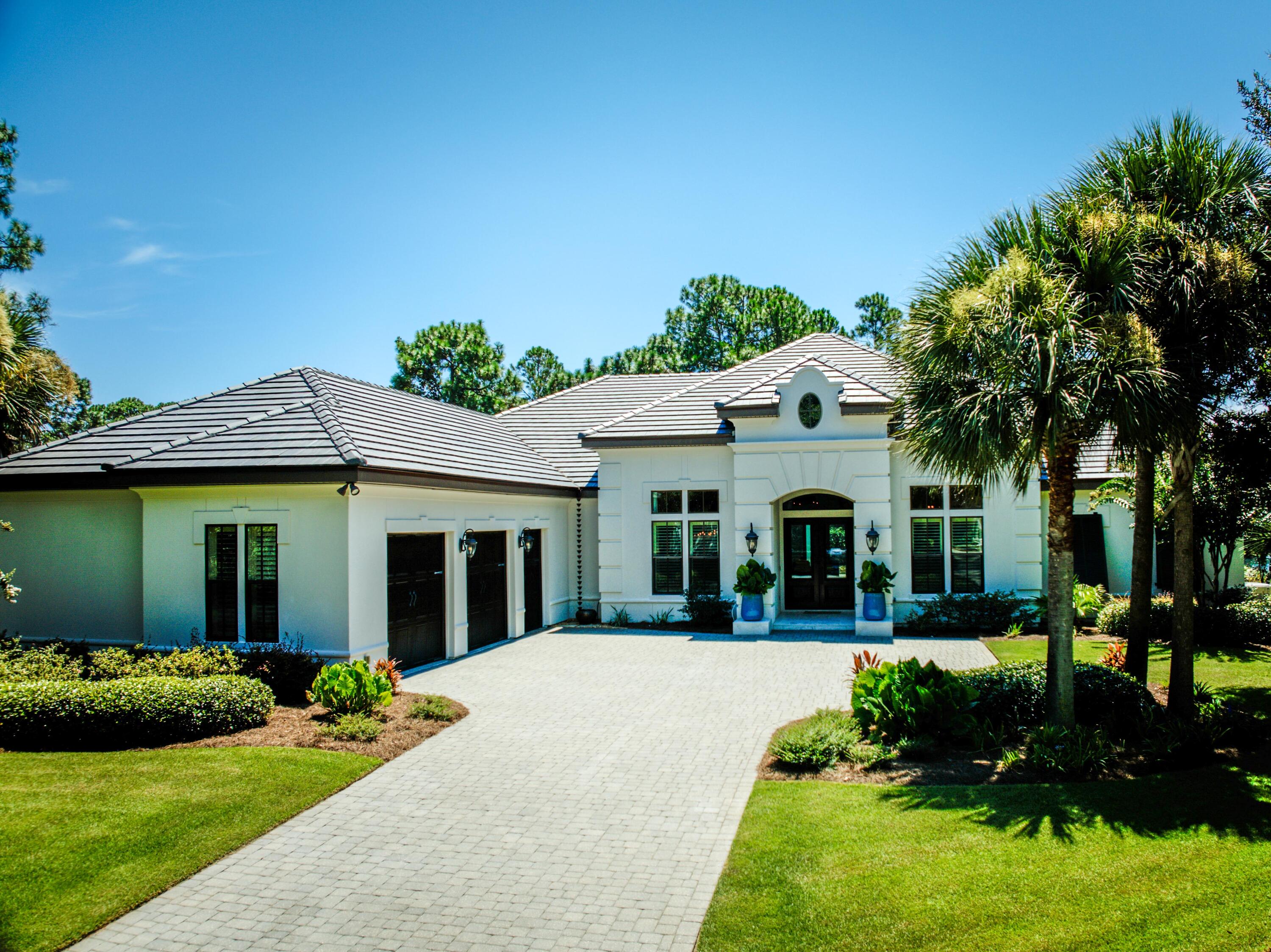 Discover unparalleled luxury  in this one-level 3 bedroom, den/office and bonus room haven located on a tranquil cul-de-sac within Sandestin Resort's coveted Island Green neighborhood. With picturesque lake views, this home offers seamless indoor-outdoor living. Recently updated with new roof, new custom cabinetry, and top-of-the-line Wolf appliances, including a steam over in the kitchen. A new wooden front door, AC, 3 EV chargers, completely painted outside/inside and full house generator ensure modern comfort and peace of mind. The expansive lanai houses a summer kitchen and pool, providing an ideal setting for relaxation and entertainment. The focal point of the outdoor oasis, a new dock with seating, extends over the tranquil lake, providing a soothing backdrop to your daily lives. Immerse yourself in luxury living where thoughtful updates, serene surroundings, and lavish comforts converge. 

As an introduction to the Sandestin lifestyle, we invite our new owners to explore amenities that make Sandestin special. The listing brokerage and seller(s) are presenting the buyer(s) of this property with (2) 90-minute rounds of Tennis court time, a golf foursome at one of our three championship courses, and a round of golf for up to four (4) players at the unrivaled Burnt Pine Golf Club.

Sandestin Golf and Beach Resort features more than seven miles of beaches and pristine bay front, four championship golf courses, 15 world-class tennis courts, a 226-slip marina, a fitness center, spa and celebrity chef dining. Shop, dine and play at the charming pedestrian village, The Village of Baytowne Wharf and more. Inside the gates of the resort, residents enjoy a balanced lifestyle of high-class living, spanning the 2,400 acres from the beach to the bay. Everything within the gates of the resort is accessible by golf cart or bicycle. The entire resort is interconnected by miles of pedestrian, bike and golf cart paths that weave through groves of live oaks, meandering past natural lagoons, fountains, man-made lakes, and meticulously landscaped fairways.