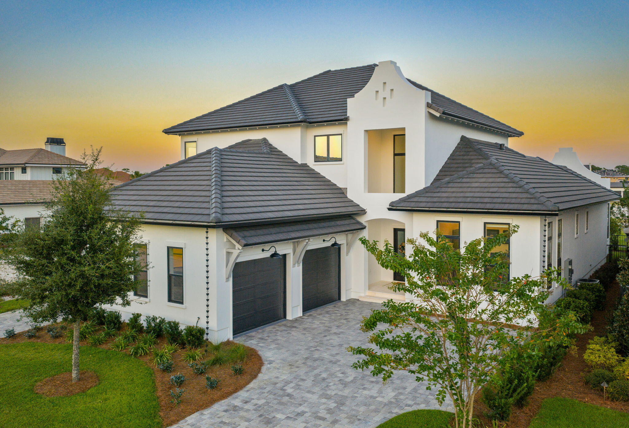 New Compelling Price ...  ! Motivated. NO REASONABLE OFFER WILL BE REFUSED...! PRICED BELOW APPRAISAL.  Seller is a 2 Home Owner, and has priced this Custom Built 4300 Square Foot 4 Bedroom 4.5 Bathroom executive home located in Regatta Bay's newest neighborhood Tradewinds, well below appraised value. 
Built in late 2024, this home offers an open floor plan with 12' ceiling. On the main floor this home is built for entertaining. In the Kitchen is a gourmet's dream which includes a 6 burner 
Wolf gas stove with a hot plate, Wolf double oven, Sub Zero Refrigerator, 4 place breakfast bar, Ice Maker, an in-drawer Microwave/Convection oven, and plenty of cabinet space. Behind the kitchen is a huge Butler Pantry with a second full size refrigerator and lots of cabinet storage spac On the open floor plan is a cozy but roomy living room with a gas fireplace, wet bar with a refrigerator, custom shelves and cabinets, and complete surround sound.  The master bedroom located on the first floor has his and her walk in closets and dressing rooms, master bathroom with dual sinks, dual showers, his and her restrooms, custom vanity. To round out the main floor is a wine room, executive office, laundry room with new energy high efficiency Washer/ Dryer. 
Second floor has 3 good size bedrooms with ensuite bathrooms in each room. Also located upstairs is a media room or sitting area that leads to a balcony. There is storage closet located on the second floor that has the A/C unit and 2 Tankless hot water systems. 
Outdoors the home offers a luxurious backyard that features a full covered summer kitchen that includes ceiling fans, a gas fireplace, 65 " outdoor smart TV, Coyote 5 burner grille (on demand gas) refrigerator, Ice Maker, wet bar, H/C running water, outdoor shower, 26x14 heated salt pool with a custom a built-in spa. 
Additional Features are Impact windows and doors rated to 120MPH, custom Electric Blinds, 
3 high energy efficient A/C units, and a full 3 car garage with loads of storage space.
Regatta Bay offers Resort style living without the crowds and rentals. 18 hole Championship Golf Course and Clubhouse with excellent food, bar and social activities. Pickleball and Tennis courts, community pool, and lakes for fishing pleasure. Just a golf cart ride away you will enjoy LuLu's Restaurant on the water, Legendary Marina, Yacht Club, Destin Commons filled with shops, restaurants, movie theater, Bass Pro, Publix, and white sandy beaches. Regatta Bay is in the middle of Destin, so you are short ride to downtown and the famous Harbor, Grand Boulevard, and Destin's famous white sandy Beaches. 
Don't miss an opportunity to own this better than new executive home in Regatta Bay. Make an appointment today, NO REASONABLE OFFER WILL BE REFUSED....!