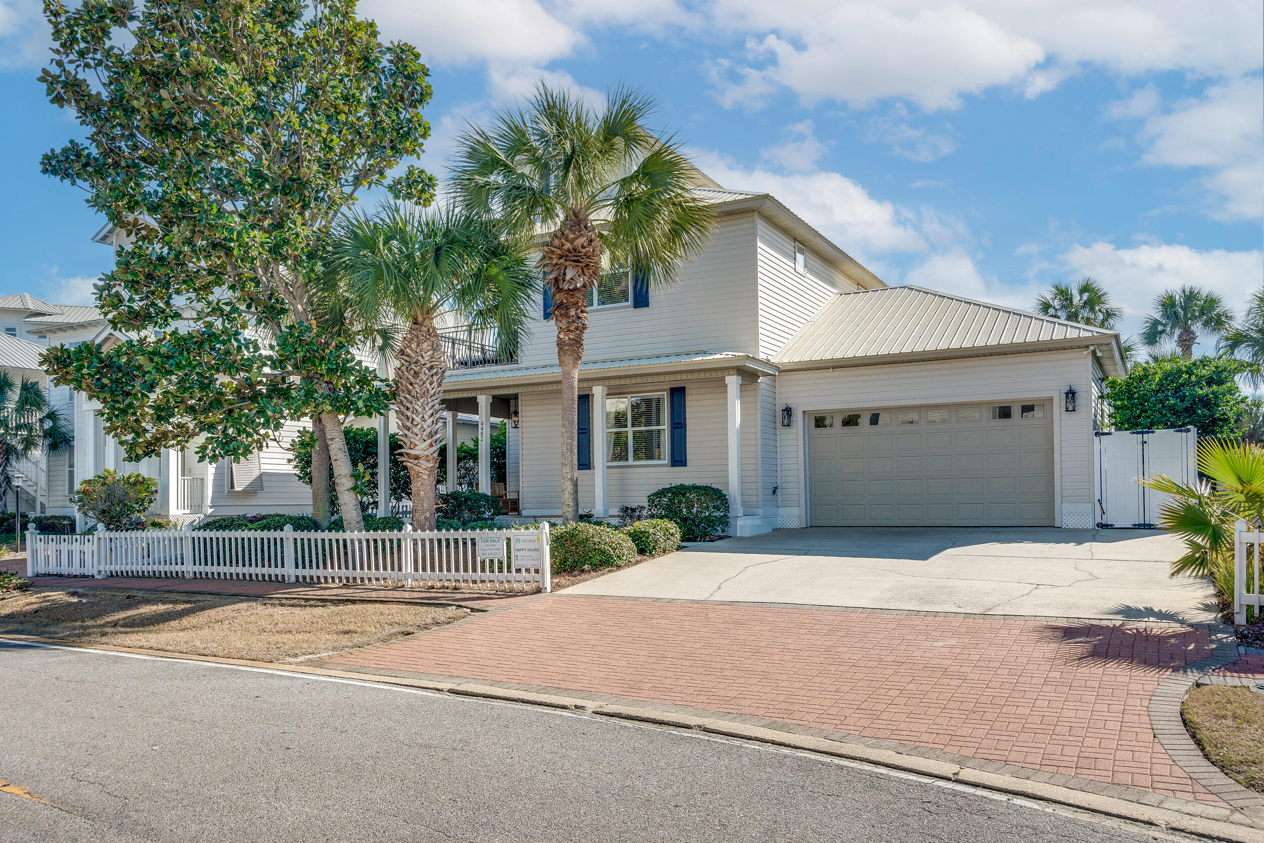 Welcome to 'Happy Hours', a 5BR home in Crystal Shores, located directly across from the Gulf of Mexico's white sands and emerald waters. More than a vacation home, it's a gateway to cherished moments and a dream lifestyle.

The heart of this home is its first-floor open-concept living area, where an updated kitchen with stainless steel appliances and quartz countertops meets a dining space and a living room anchored by a large fireplace. This harmonious blend of spaces is perfect for culinary creations and fireside gatherings.

Each bedroom in 'Happy Hours' is a uniquely crafted sanctuary, offering comfort and style. On the ground floor, a spacious bedroom features direct access to a versatile bathroom, doubling as the powder room, combining convenience with privacy. As you ascend to the second floor, the sense of luxury continues with three beautifully appointed bedrooms. Two guest bedrooms each have their own charm - one provides direct balcony access, while the other is outfitted with double twin bunk beds. The highlight of this floor is the primary suite, an oasis of calm with a soaker tub, walk-in shower, private balcony, and serene Gulf views. The journey culminates on the top floor with an exclusive suite, a secluded haven with its own balcony, offering views of the Gulf.

Outside, enjoy the covered porch, heated pool and grilling area for year-round pleasure, complemented by the nearby community pool. Recent upgrades to the property include a new pool heater, washer, dryer, and central AC unit. As a fully furnished and turnkey property, 'Happy Hours' is ready for immediate enjoyment or as a high performing vacation rental. Crystal Shores owners enjoy beach access steps from the home and centrally located near Destin's world class golfing, dining, shopping & entertainment.