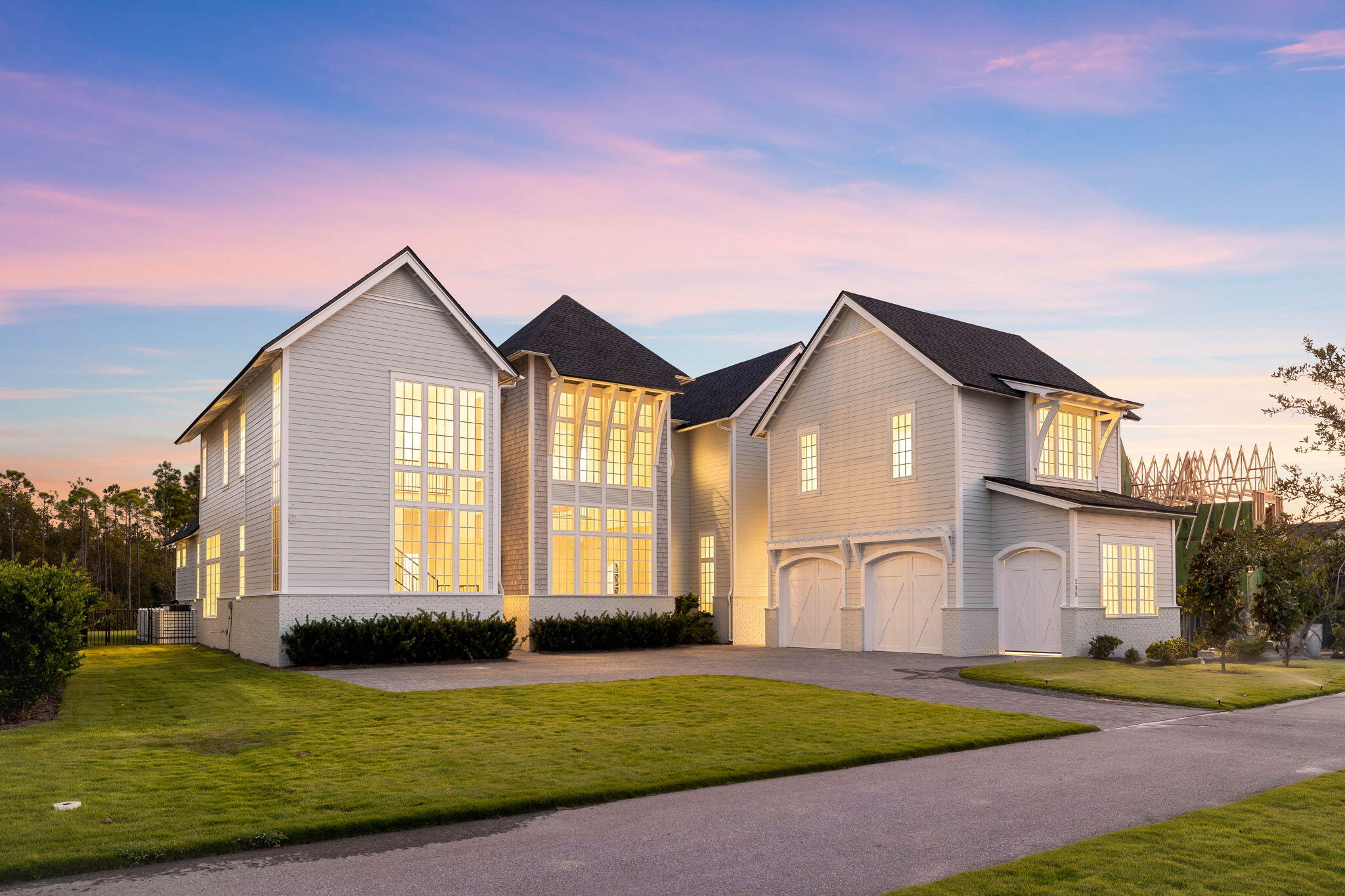 This brand-new construction perfectly blends luxury with an ideal floor plan designed for family living. It's the ultimate home for entertaining, featuring a spacious open layout, a gourmet kitchen with top-of-the-line appliances, a butler's pantry, and a wine room. The living room boasts a cozy fireplace, adding warmth and charm to the heart of the home, and seamlessly extends to the outdoor space, where a sparkling blue underground pool and a serene cabana create a resort-like atmosphere—your own private oasis.

The master suite is conveniently located on the first floor, offering two walk-in closets and a luxurious spa-like retreat with plenty of natural light and privacy. Upstairs, you'll find three additional bedrooms, along with a bonus room and a media room, perfect for family gatherings or movie nights.

The home also includes a two-car garage and a separate garage for your golf cart, adding to the convenience and functionality. Located in the up-and-coming Camp Creek area, this home is in a prime location, close to the Camp Creek Clubhouse, where you can enjoy amenities like a lazy river, a restaurant, and more. The property is also just a short distance from the golf course and beautiful beaches, making it the perfect blend of luxury and lifestyle. ** All information and dimensions to be verified by Buyer.