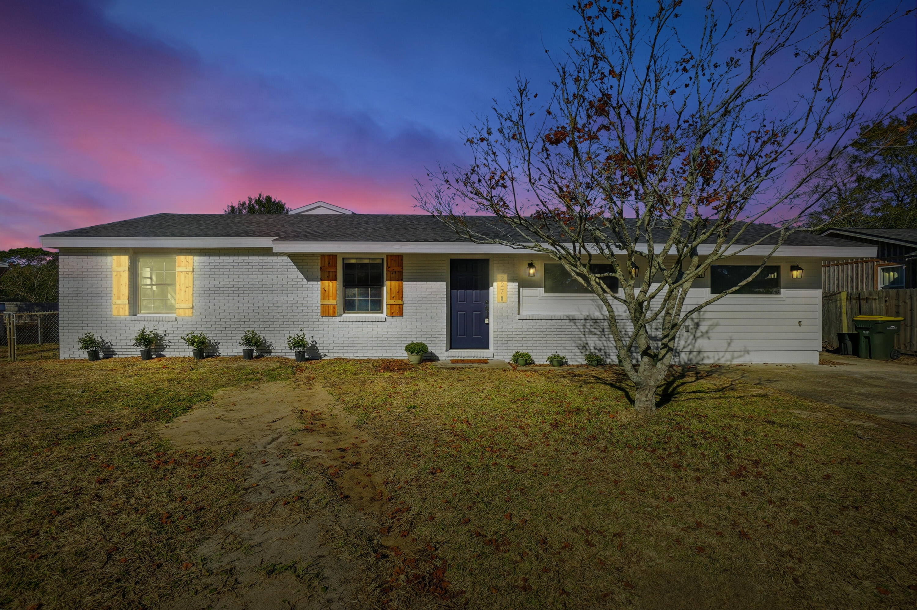 Completely renovated and expanded 4BR/2BA home offering 2,134 heated sq ft in the heart of Fort Walton Beach. Open floor plan with Luxury Vinyl Tile in main areas and new carpet in bedrooms. Gourmet kitchen features quartz countertops, stainless appliances, cooktop island, and coffee/bar nook. Spacious primary suite with vaulted ceiling, dual walk-in closets, double vanity, and large walk-in shower. Major upgrades include new roof, electrical, plumbing, siding, windows, and doors. 10x10 backyard shed for extra storage. Elementary school within walking distance. Centrally located with easy access to the base, beach, and shopping. Turnkey and move-in ready! Fully renovated and expanded 4-bedroom, 2-bath home with 2,134 heated square feet in desirable Fort Walton Beach! This move-in ready property offers modern coastal living with an open-concept layout, Luxury Vinyl Tile flooring in main living areas, and brand-new carpet in all bedrooms.

The chef's kitchen features quartz countertops, stainless steel appliances, a center island with cooktop, and a dedicated coffee station/bar nook -- perfect for entertaining. The spacious primary suite boasts vaulted ceilings, dual walk-in closets, and a spa-inspired bath with double vanity and oversized walk-in shower.

Major system upgrades include a new roof, new electrical, new plumbing, new siding, new windows, and new doors -- offering peace of mind for years to come.

Enjoy a spacious backyard with a 10x10 storage shed, plus the convenience of an elementary school within walking distance. Centrally located just minutes from the base, beautiful Gulf beaches, shopping, and dining.

Modern updates, prime location, and true turnkey condition -- this home checks every box.