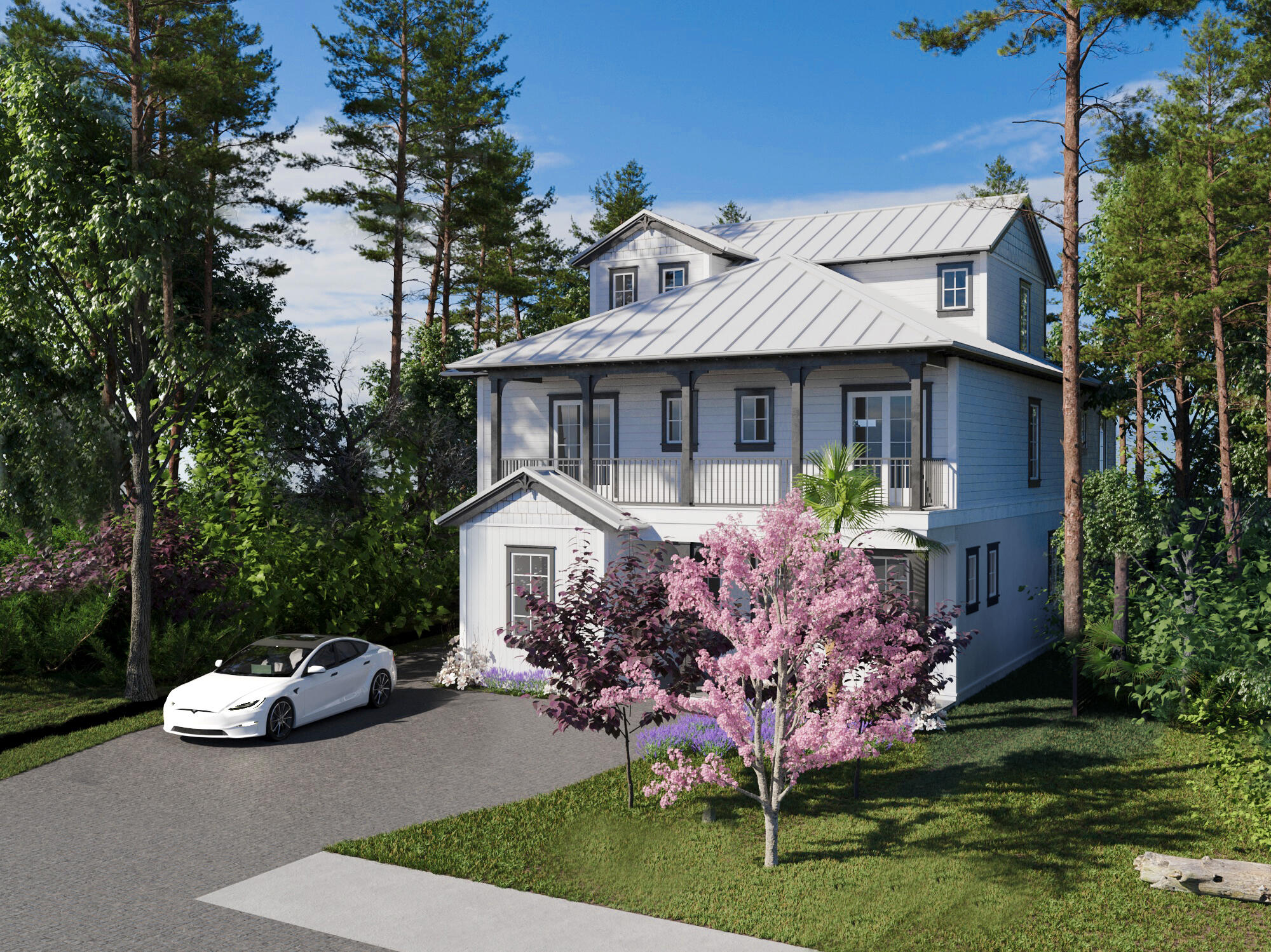 PENDING. TAKING BACK UP OFFERS. Located in highly desired Villas of Frangista Beach HOA, this rental powerhouse will be amazing! Projected to bring $280,000-$340,000 in gross rental income.  Surrounded by natural preserve on the back of the property it is estimated to be completed at the end of May 2023. This 9 bedroom, 9.5 bath home with a private pool and several lounging areas offers everything vacation renters are looking for. Carefully designed to maximize owner's rental income, it will sleep 26 people with 2 bedrooms to have bunk beds and 7 bedroom suites big enough for king size beds. Ship-lap finishes, quartz countertops in the kitchen and all bathrooms, island with quartz waterfall side walls, shaker white cabinets, stainless steel energy efficient appliances, LVP flooring are some of the key features of the house.  This home has a EV charger outside and includes a 6 seater electric golf cart. Can be provided furnished for an additional consideration.