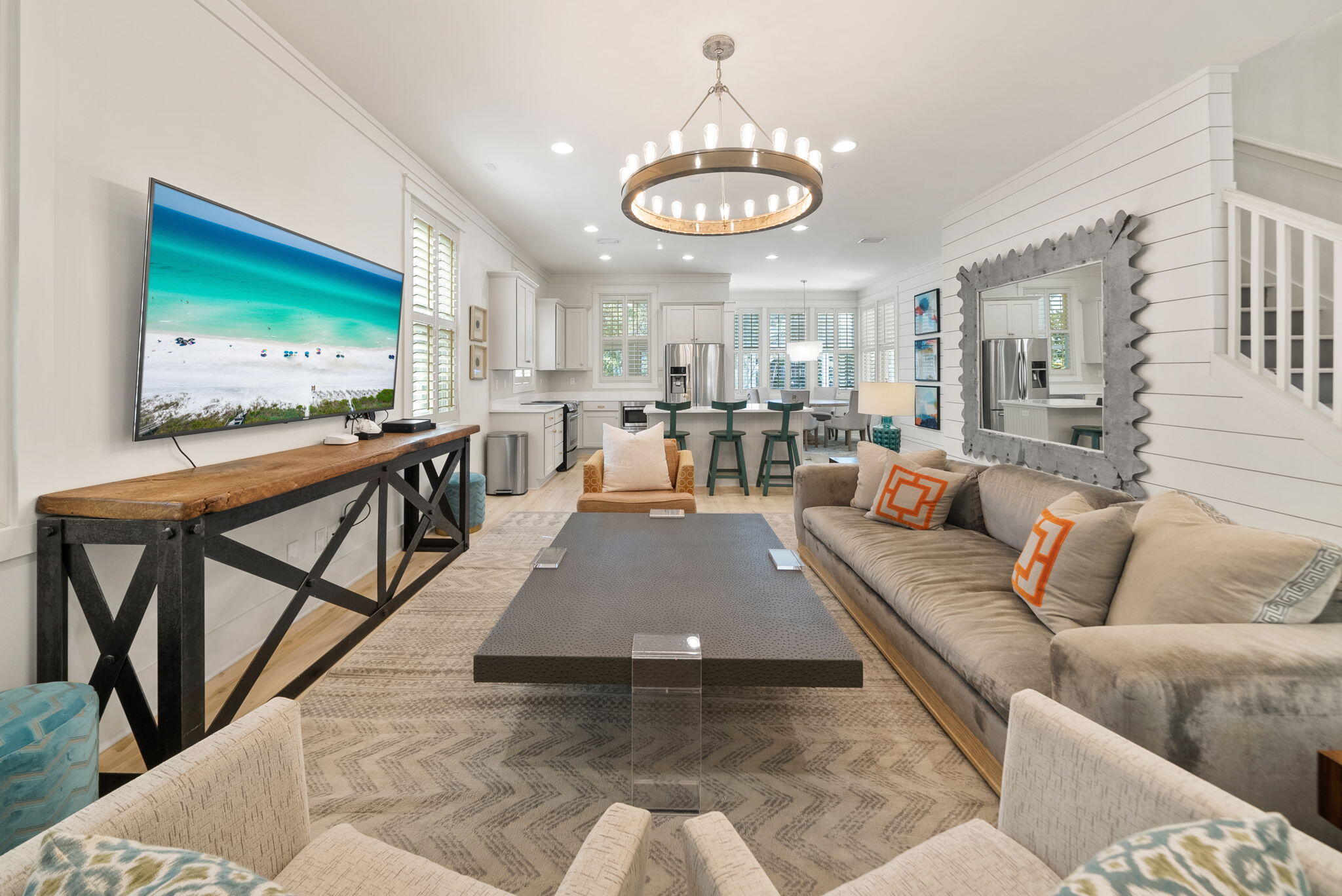 Experience Luxury Coastal Living in this beautifully updated 4-bedroom, 3.5-bathroom home located in the coveted WaterColor Phase 2 community of 30A. Designed to sleep 8-9 guests, this property is the perfect blend of family retreat and proven investment opportunity.

Step inside to find new quartz countertops throughout, updated designer furnishings, and spacious, inviting interiors. Outdoors, enjoy your private heated saltwater pool, plus an outdoor fireplace and built-in grill-the ultimate setup for family fun and entertaining. Offered fully furnished and complete with a golf cart, this home is truly turnkey.

 Investment Potential

Established rental history with 2025 projected over $240K