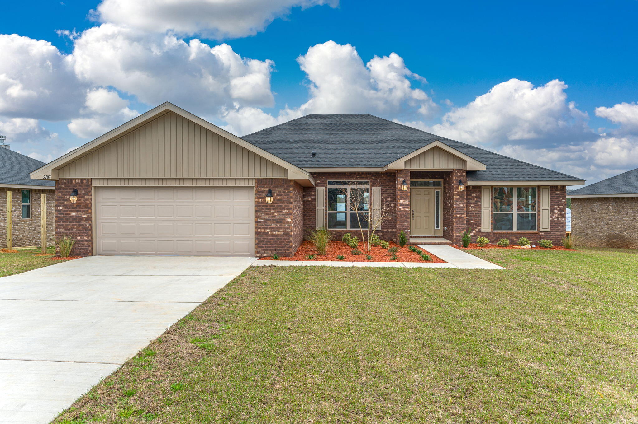 FITS LARGE FAMILY NICELY! This 4/3 located in Charleston Place, one of Crestview's new subdivisions, awaits your arrival! Open concept floor plan with LVP throughout. Irrigation system for yard maintenance.