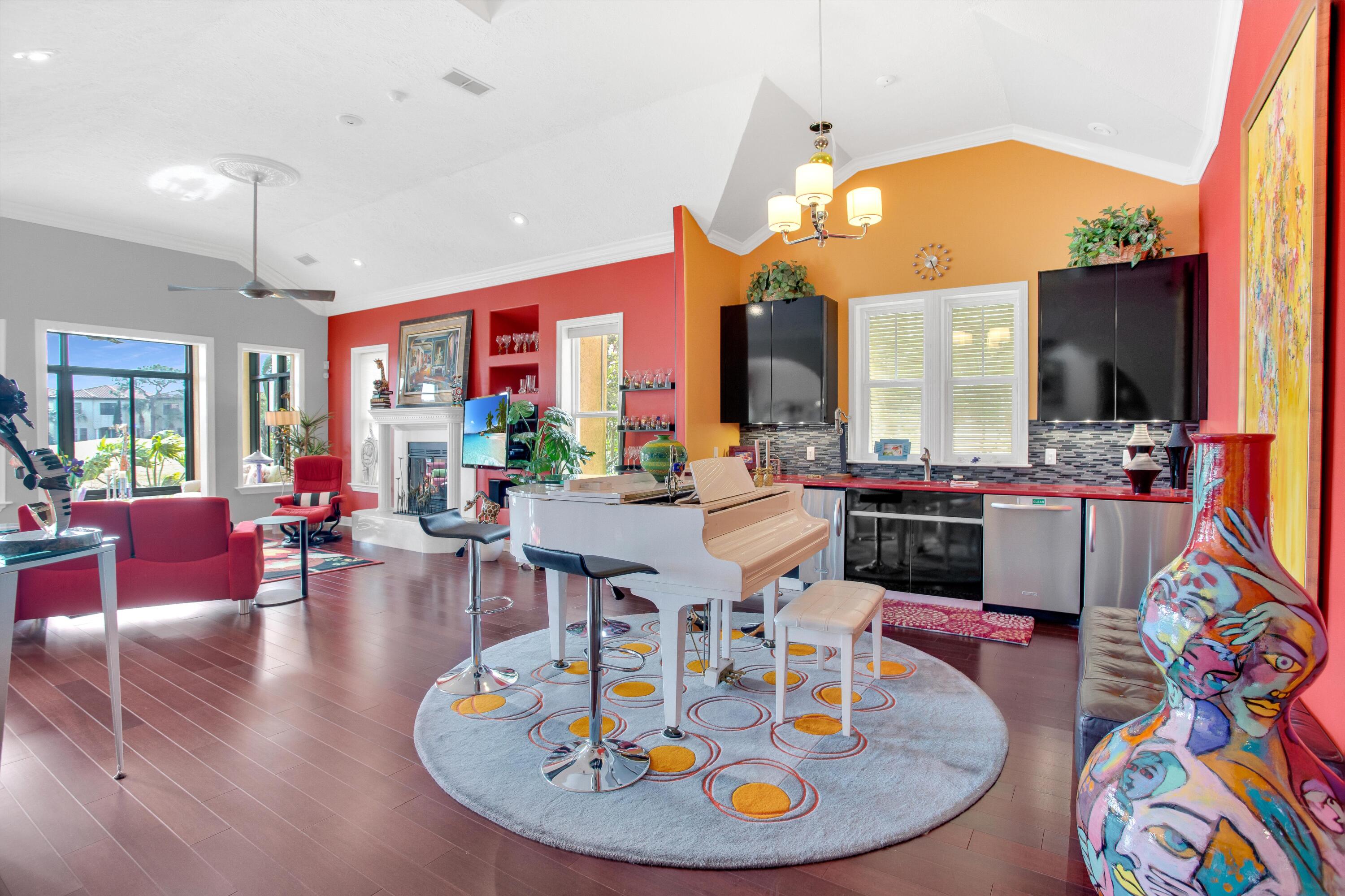 Built in 2013, the newer home was blended with the original 1999 structure to make a unique Mediterranean masterpiece that invites you through a perfectly manicured courtyard. Situated on a double lot of nearly 1/2 acre on the 4th hole of the Baytowne Golf Course and offering an impressive 145 feet of lakefront views. Designed for entertaining family and friends, the wide, open spaces blend beautifully with the breathtaking lake and golf course vistas you will enjoy from nearly every room. The ''guest and entertainment'' wing of this home offers a grand room, bar with wine refrigerator, ice maker and dishwasher, large fireplace, a dining area large enough to easily seat twelve and a cozy sunroom for enjoying a book and a sunset, all overlooking the pool and lake. This wing of the home also has three guest bedrooms (two front-facing and one with spectacular golf course and lake views), laundry room, wine room, and an upstairs loft that is perfect as a library, exercise area or additional guest space. Down the hallway in the "residential" wing, you will find a beautifully appointed gourmet kitchen complete with top of the line appliances, custom cabinets and beautiful designer quartz countertops. Two additional rooms (adjoined by a shared bathroom) are here as well and they, while currently utilized as office spaces, could easily be used as a bedroom, fitness room, study or den. Both give you direct access to the patio, pool area and views.

While enjoying entertaining and daily living on the first floor of this home, the second floor provides the homeowners a private retreat to unwind. Don't care to take the stairs up to the second floor? You don't have to. This home has it's own beautifully designed elevator to transport you between floors. Once there, you will find a wet bar, ½ bath and spacious media room with 120" screen tv off of the landing, as well as the master suite. The oversized master suite is an absolute homeowners' dream. From the vaulted ceilings, to the double wall of windows highlighting the magnificent lake and golf course views as far as the eye can see, this luxurious, bright and airy space is a place you will want to begin and end your day. The master bath is awe-inspiring and features a 72" x 72" glass shower with dual controls, rain shower head and multiple water jets for the ultimate shower experience as well as a step up Jacuzzi tub, spacious his-and-her closets, marble double vanity and a second laundry room featuring a new washer!

Add a triple-bay garage (two car and 1 golf cart) with a new custom designed flooring, complete with two golf carts which will convey, a private driveway, gorgeous pool with 9ft pool side umbrellas, hot tub and outdoor shower, an abundance of patio and balcony space and you have a home sure to impress even the most discriminating buyer.

Words and photos truly cannot describe this immaculate lakefront designer home, it is a must-see. Call today to schedule your private tour and experience the elegance and charm that define this Sandestin work of art!

As an introduction to the Sandestin lifestyle, we invite our new owners to explore amenities that make Sandestin special. The listing brokerage and seller(s) are presenting the buyer(s) of this property with (2) 90-minute rounds of Tennis court time, a golf foursome at one of our three championship courses, and a round of golf for up to four (4) players at the unrivaled Burnt Pine Golf Club.

Sandestin Golf and Beach Resort features more than seven miles of beaches and pristine bay front, four championship golf courses, 15 world-class tennis courts, a 226-slip marina, a fitness center, spa and celebrity chef dining. Shop, dine and play at the charming pedestrian village, The Village of Baytowne Wharf and more. Inside the gates of the resort, residents enjoy a balanced lifestyle of high-class living, spanning the 2,400 acres from the beach to the bay. Everything within the gates of the resort is accessible by golf cart or bicycle. The entire resort is interconnected by miles of pedestrian, bike and golf cart paths that weave through groves of live oaks, meandering past natural lagoons, fountains, man-made lakes, and meticulously landscaped fairways.