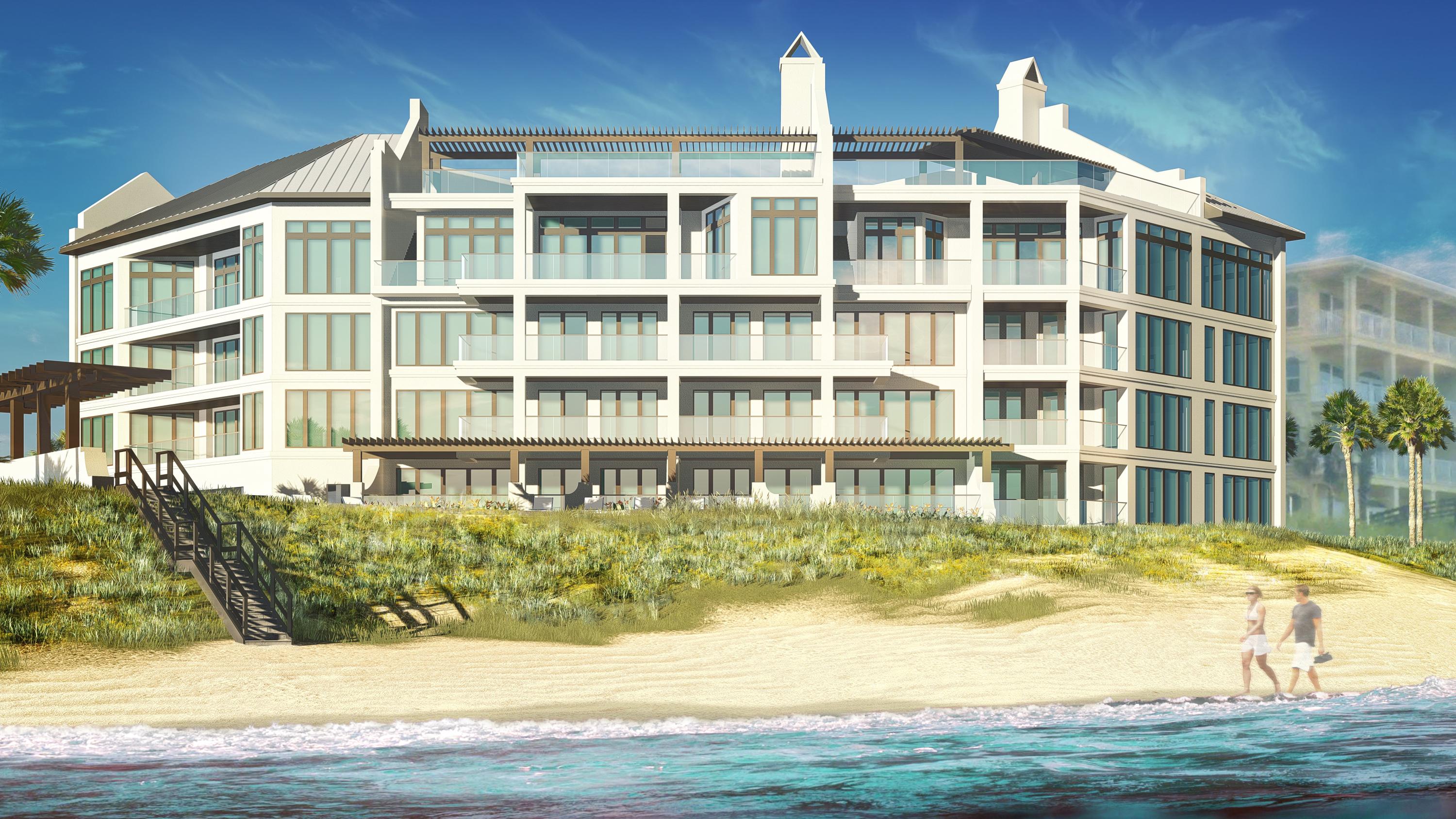 Costa Blanca...new construction opportunity on Scenic Highway 30A!! Costa Blanca offers the exclusivity of only fourteen luxurious gulf-front condominium residences. Top-of-the-line finishes throughout...floor to celling windows, Sub-Zero and Wolf Appliances, quartz countertops, wood or stone flooring...several finishes that the owner can select. Unit 301 is a third floor unit with a gulf-front balcony with stunning Western sunset views. Other amenities include a gulf-front, resort style pool, fitness room, lobby, separate owner storage, and covered underground parking. The unit is under construction and is scheduled to be completed Fall of 2018.
