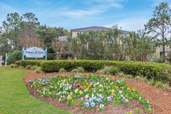 This 2 Bdrm 2 bath will not last long. New Stainless Steel appliances, recently painted, crown molding in living area. This condo is a highly sought after ground floor unit, This unit is  behind the Grand Blvd market place. The market place is Destin's version of 'Rodeo Drive.'  The complex borders NW Florida's only 5 star resort Sandestin. Very close to the beaches & bay. The complex offers a large pool and exercise room.