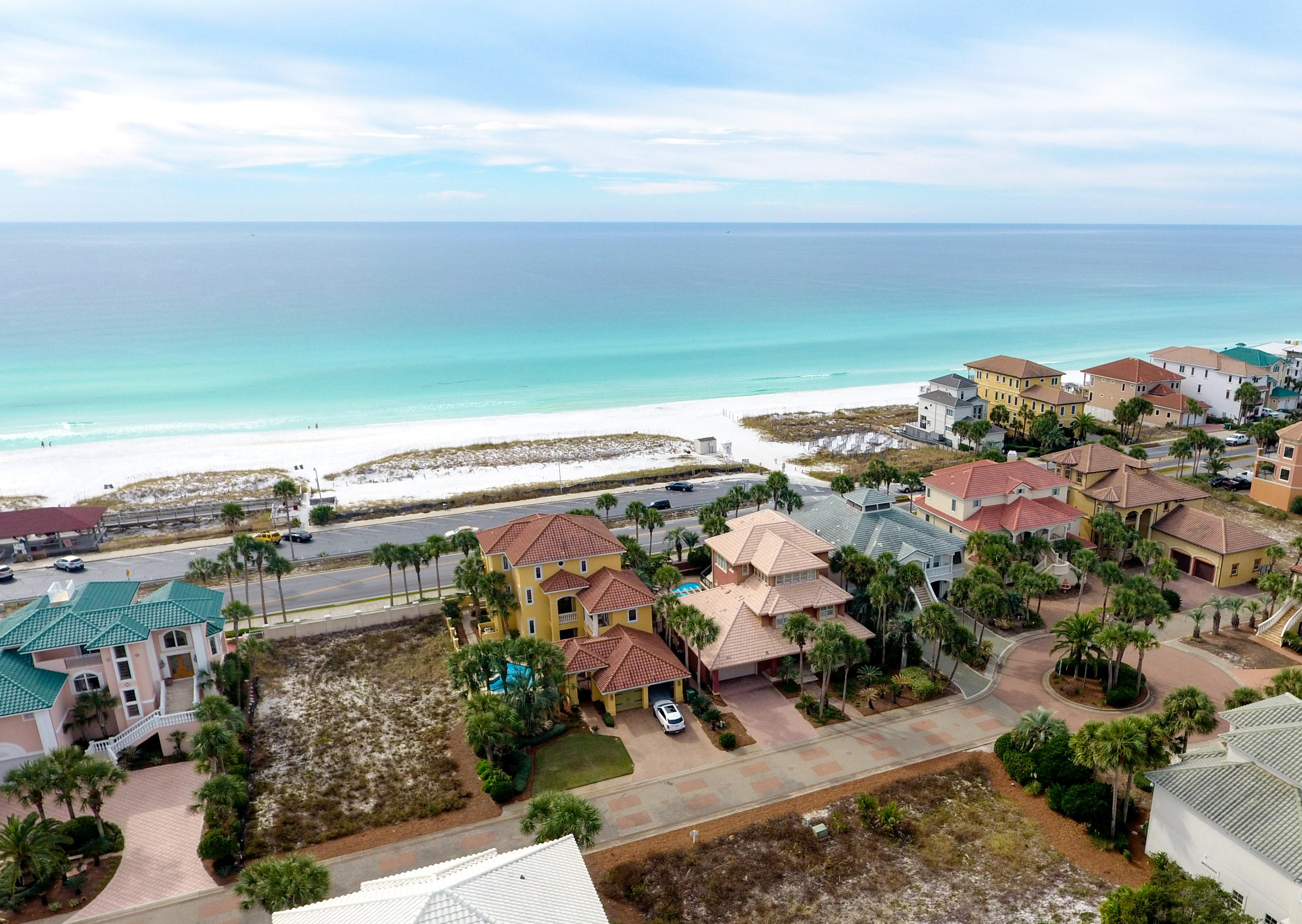 Gorgeous home located in the prestigious gated community of Destiny. Enjoy panoramic gulf views from the 2nd & 3rd floors. This home has a private pool & direct gate access to the white sandy beaches of the Gulf of Mexico just steps away. This custom home features hand carved oak cabinetry throughout. The gourmet kitchen features a Dacor stainless steel 6 burner gas stove and convection oven, microwave, warming drawer, a large designer SubZero refrigerator, wine cooler,& separate ice makers in kitchen & laundry room. The kitchen and double islands have gorgeous Nepsogold granite countertops with double ogee edge. All rooms have plantation shutters & travertine stone tile. High ceilings & open floor plan allow a natural flow throughout the living/dining/kitchen and covered pool area The newly renovated large second floor master bedroom boasts gulf views, offers a private gulf front balcony and a cozy fireplace.  Two more bedrooms with custom linens and full baths are also on the second floor.  A second floor sitting room with access to a gulf front balcony has a daybed for extra guests.  The third floor great room boast awesome gulf views, a vaulted ceiling, kitchen, bedroom, full bath, sitting area, extra sleeping porch with 2 daybeds, and a huge covered balcony overlooking the stunning Gulf of Mexico.  This home is perfect for a family compound or rental investment.  The home currently sleeps 19, but has potential for sleepings several more.
This is a second home that was never rented.  Owner recently put home on the rental market with projections done by 360Blue rental company of $263,982 for 2016.  This house is offered furnished and has been professionally decorated.
