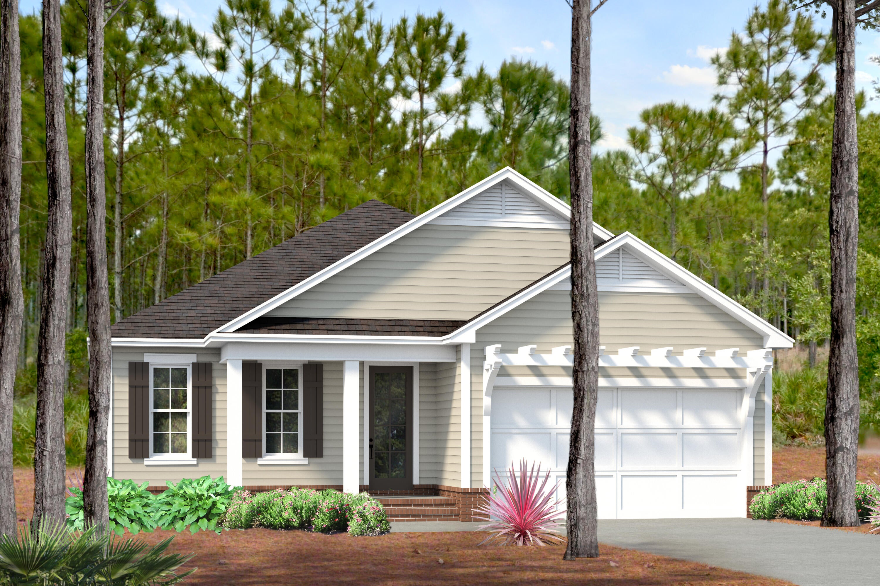 ALMOST MOVE IN READY!! The Bella plan in Watersound Origins community located in the Longleaf Park neighborhood, is expected to be complete at the end of Feb. 24'.
This Bella plan, with an alternate elevation, has 3 bedrooms and 2 baths with a 2-car garage. This single-level open-concept floor plan includes 10' ceilings with 8' raised panel interior doors, luxury vinyl plank flooring throughout, quartz kitchen and bathroom countertops, an upgraded gas package with stainless steel gas appliances, vent hood, microwave drawer, tankless water heater and an outdoor gas stub for grilling, tiled kitchen backsplash, under cabinet lighting, wood cabinetry with soft-close features, Melamine wrapped wood shelving, cabinets in laundry room and on backside of island, crown molding, tiled shower in all full bathrooms, ceiling fans, recessed can lighting throughout and attic pull down stairs. Enjoy peaceful outdoor time on the screened back porch just off the living room.

Longleaf Park conveniently located closer to the front of the community with easy access to the Watersound Town Center with the largest Publix in the area, a farmers market, restaurants, and more!

The Watersound Origins community is one of South Walton's most coveted neighborhoods for its exceptional amenities, beautiful new homes, and prime location. Amenities include the Village Commons pool & fitness center, sports courts, miles of nature trails, dock access to Lake Powell, unlimited golf, and lots of green space for outdoor play. The all new Watersound Town Center brings a new level of excitement and convenience to the community with a Publix Super Market, Delicious restaurants, healthcare facilities, a weekly Farmers Market, and more right at the entrance to the neighborhood! 

*Pricing may not include all options or fees and is subject to change. Please contact our Watersound Community Specialists for the latest information.