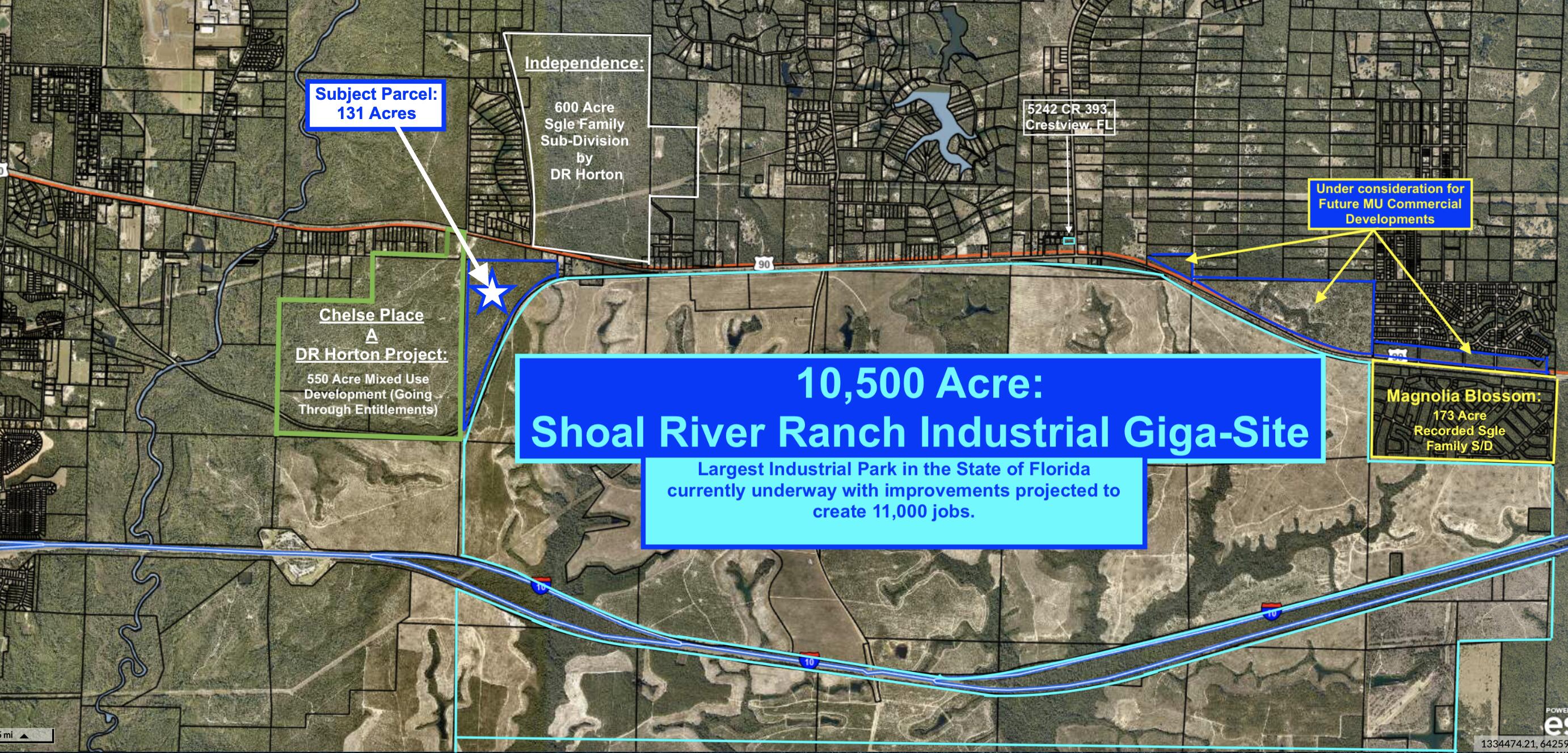 Shoal River Ranch Vacant Land Parcel - Land