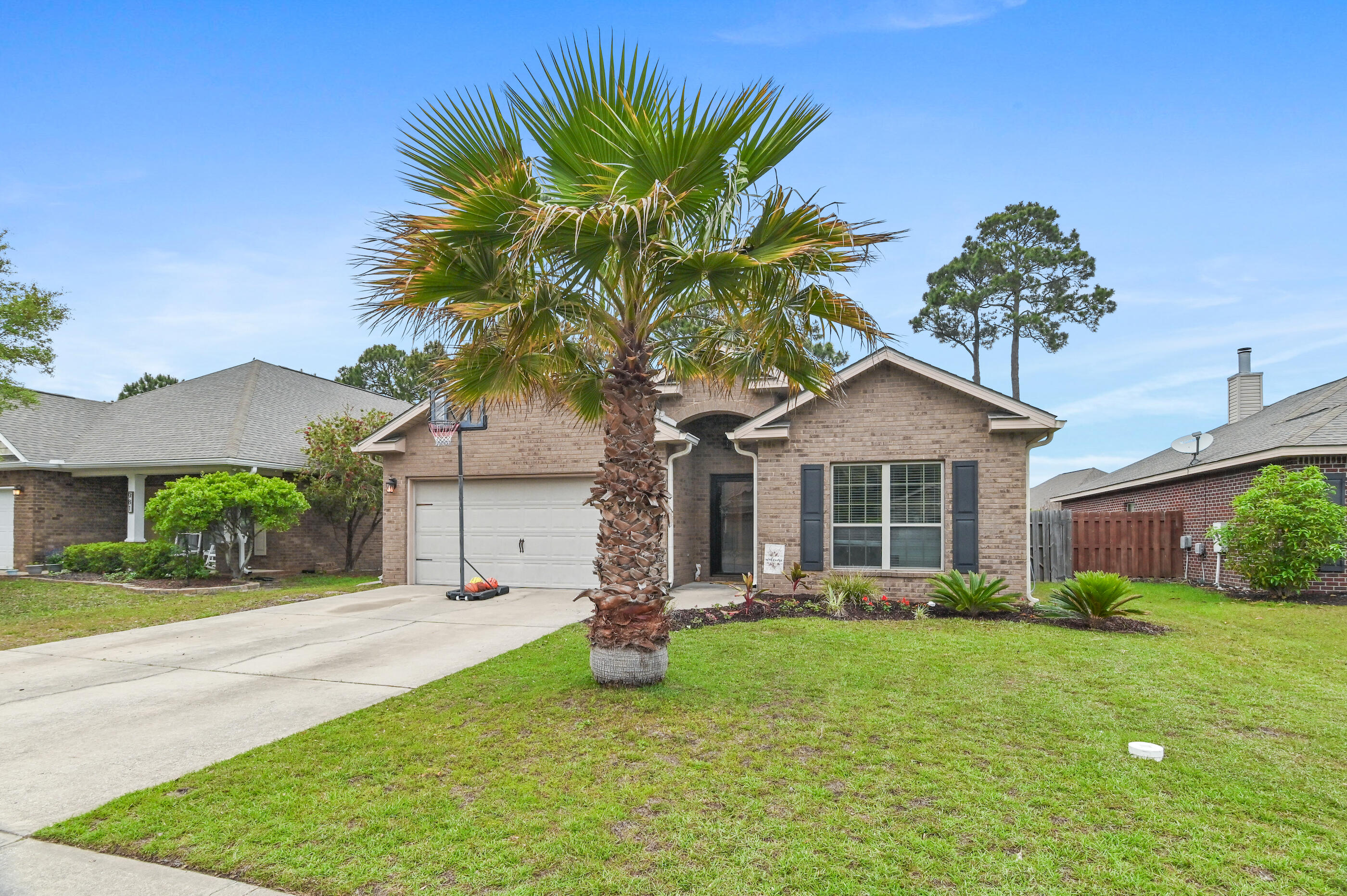 Back on the market at no fault of the seller. Beautiful home in Driftwood Estates featuring 3 bedrooms, 2 bathrooms, plus a dedicated office. The thoughtfully updated kitchen boasts quartz countertops and opens seamlessly into the spacious living area, creating an inviting open-concept layout ideal for everyday living and entertaining. Step outside to a large covered patio overlooking a private, fenced backyard--perfect for relaxing or hosting guests.

This home is filled with upgrades, including durable vinyl plank flooring, a glass storm door, WiFi-enabled thermostat, and Ring doorbell. Both bathrooms, along with the custom dresser in the primary closet, are finished with granite countertops. A stylish custom barn door adds charm and functionality, allowing privacy for the secondary bedrooms Ideally situated just minutes from the stunning beaches of 30A, this home combines everyday convenience with relaxed coastal living. Driftwood Estates offers a wealth of amenities for residents to enjoy, including a community pool, sidewalks, parks, ponds and beautifully green spaces. The community also features Driftwood Estates Park, complete with tennis and pickle-ball courts, basketball courts, soccer fields, walking trails, playgrounds, and picnic areas--perfect for those seeking an active lifestyle in a welcoming, family-friendly setting.

Ideally located near the beautiful beaches of 30A, Choctawhatchee Bay, as well as shopping, dining, and top-rated schools, this property offers the perfect blend of convenience and coastal living--an exceptional place to call home!