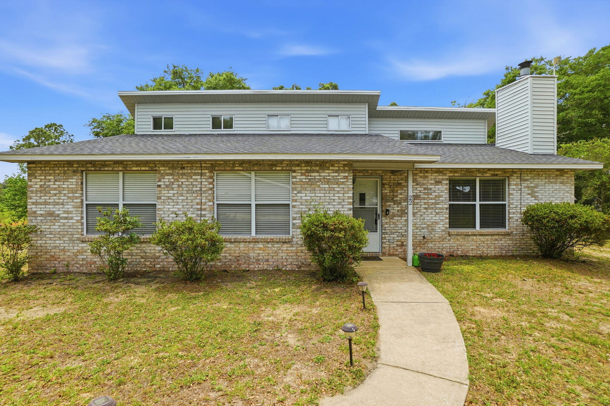 PRICE IMPROVEMENT & SELLER OFFERING $4000 IN CLOSING COST ASSISTANCE ON BEHALF OF BUYER!  Welcome to the country with generous helpings of peace & quiet! No HOA!  This 3BR/2BA, single-story home is nestled on almost one sprawling acre & has been lovingly maintained!  Highlights include:  Cul-de-sac location...New Roof 3/26...New Water Heater 4/26...HVAC 2020...Fresh paint...Screened Porch is private, quiet & overlooks wooded backyard and naturalized landscape!  Wood-burning fireplace!  A 16 x 10 shed with loft is situated on a concrete slab adjacent to the house! City water & trash pick-up!  Less than 10 minutes to Defuniak Springs!  Two-car carport!
