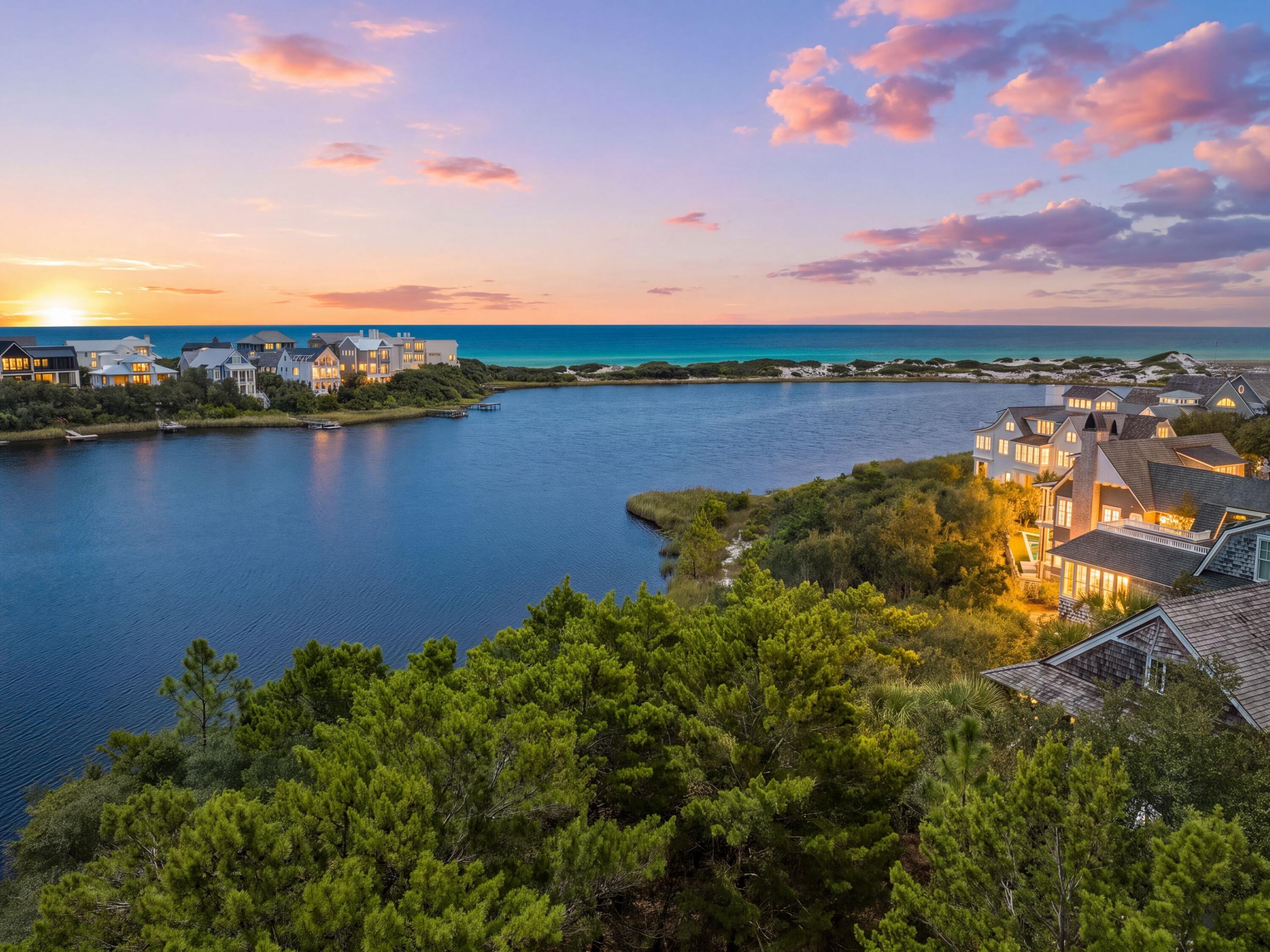 A rare opportunity to build on one of Watersound Beach's limited coastal dune lake homesites, Lot 2 is the only lake homesite currently offered for sale in the community, with approximately 75 feet of frontage facing Camp Creek Lake and the Gulf of Mexico beyond. Its exceptional orientation creates a beautiful setting for a custom coastal home designed to capture expansive lake, dune and gulf views.

Plans have been developed for an approximately 3,500-sq.-ft., three-story home featuring more than 2,000 square feet of porch and outdoor living space, thoughtfully designed to take full advantage of the property's exceptional lake, dune and gulf views. The plans offer inspiration for what is possible on this special homesite while allowing the next owner the opportunity to create a home tailored to their own vision.

Located at the end of Bridgeway Lane with minimal traffic, the homesite feels wonderfully tucked away while remaining close to the Watersound Beach Club and the white sand beaches of the gulf. Set along Camp Creek Lake, one of South Walton's rare coastal dune lakes, the property enjoys a distinctive natural setting of water, coastal dunes and native vegetation that feels removed from the rush of Scenic Highway 30A. Watersound Beach is celebrated for its striking natural landscape, thoughtfully designed architecture and extensive network of paths and boardwalks that complement its coastal surroundings. Watersound Beach amenities further enhance the coastal lifestyle with gulf-front pools, community docks, parks, beach services and recreational opportunities. With coastal dune lake homesites in Watersound Beach exceptionally limited, Lot 2 presents a unique opportunity to design and build a legacy home in one of 30A's most desirable coastal communities.
