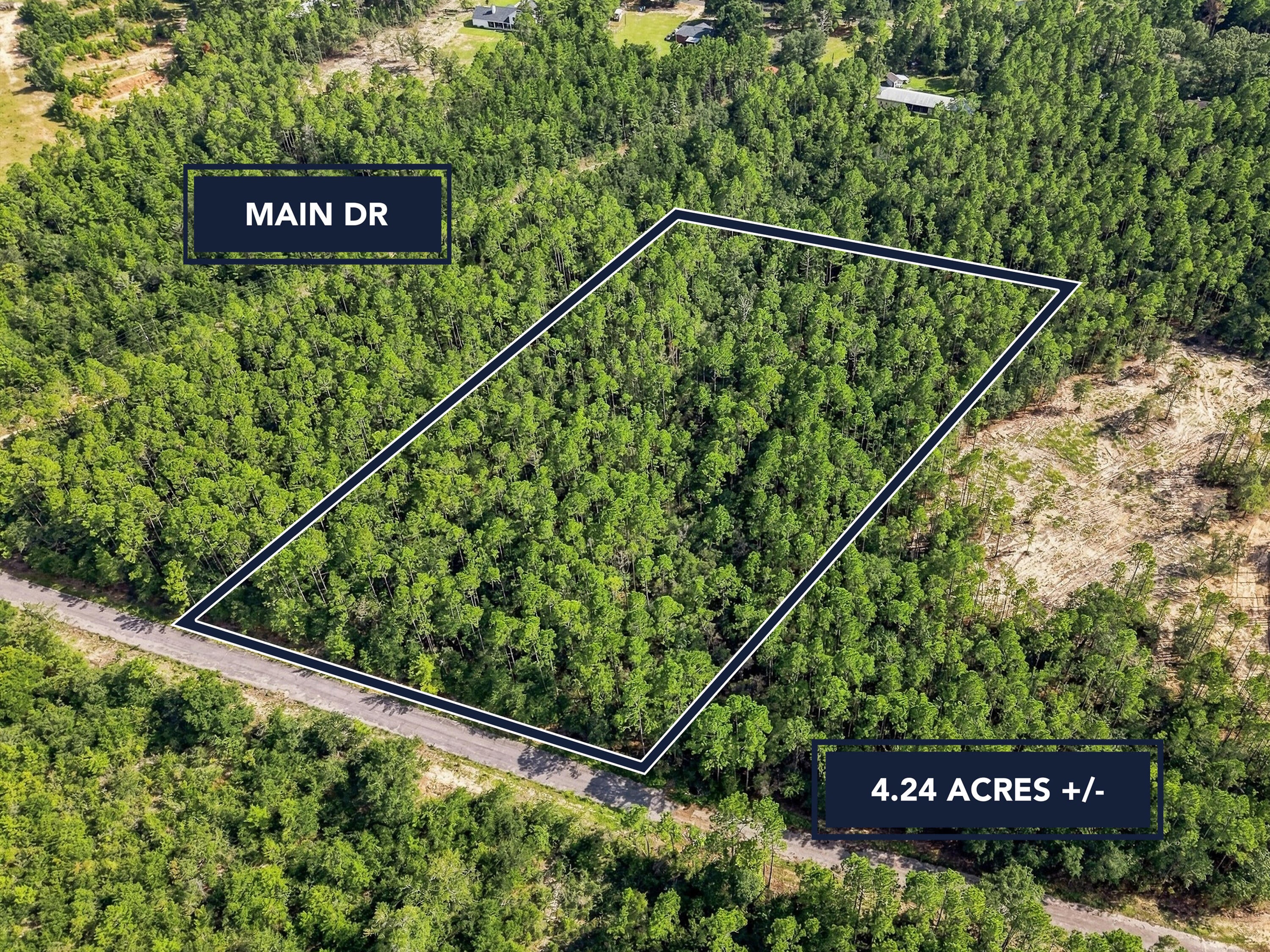 NO RECORDED SUBDIVISION - Land
