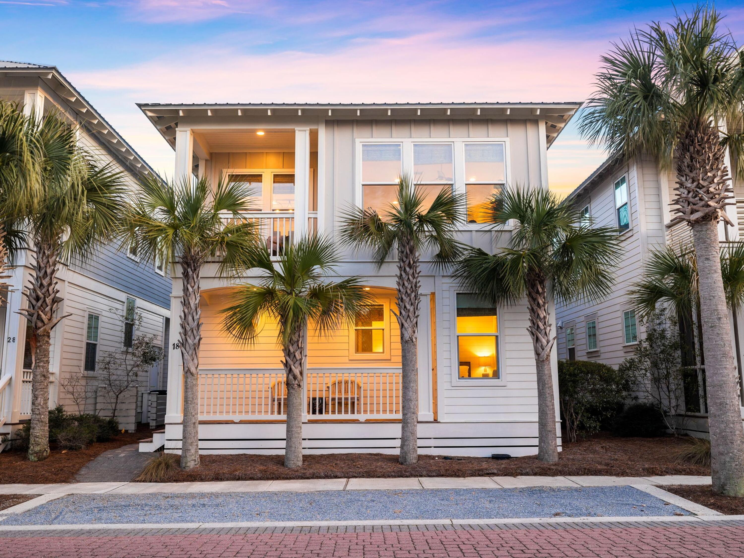 Pristine and meticulously maintained, this custom home in Seacrest Beach offers a spacious, thoughtfully designed coastal retreat in the heart of the east end of 30A. Light-filled interiors, hardwood flooring, shiplap accents, generous living spaces, and multiple outdoor areas create a home equally suited for family beach getaways, full-time enjoyment, or vacation rental investment. A welcoming foyer opens to a spacious first level designed with guests and families in mind. To the right, a king guest bedroom and separate bunk room with built-in bunks and a closet share a full bath featuring a tiled shower with a glass enclosure and double vanity. A secondary living room provides another comfortable gathering space, while a generously sized guest primary suite offers porch access, a sitting area, double vanity, and a walk-in tiled shower.

Upstairs is the open and inviting main living and entertaining space filled with natural light. The generous kitchen offers excellent cabinetry and pantry storage, quartz countertops, stainless appliances, a gas range with pot filler, and a large center island that flows seamlessly into the dining and living areas.

The second level also features the main primary suite with an ensuite bath, double vanity, walk-in shower, and ample closet space, along with a conveniently located laundry room and powder bath. Outdoor living is equally inviting, featuring a spacious covered and screened porch complete with heaters for year-round enjoyment. An extra storage closet off the rear porch provides added space for beach gear and owner belongings.

The home has been lightly used and exceptionally well cared for, allowing the next owner to enjoy its pristine condition from day one while choosing how best to make it their own.

Located within Seacrest Beach, owners and guests enjoy access to the community's impressive 12,000-square-foot resort-style pool, deeded beach access, pocket parks, and miles of walking and biking paths. With Rosemary Beach and Alys Beach nearby, some of 30A's most popular dining, shopping, and entertainment are within easy reach.


Whether envisioned as a personal beach retreat, second home, or vacation rental investment, this beautifully maintained residence offers an exceptional combination of space, condition, location, and flexibility in one of 30A's most sought-after beach communities.