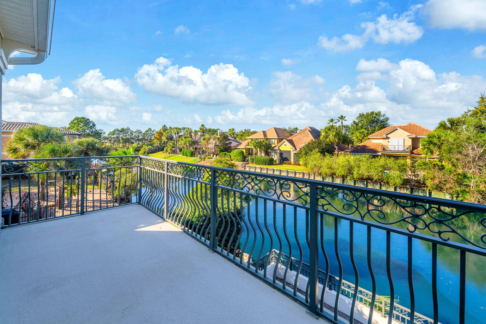 LAKEFRONT OASIS in the heart of Destin! LOW HOA!! GATED COMMUNITY. Sunrise to the East and Sunsets to the West. Privately positioned in a quiet rear cul-de-sac, this Mediterranean masterpiece sits on a higher premium elevation compared to all the other homes in the neighborhood and features a real clay tile roof, hard-coat stucco exterior, and STUNNING multi-level paver outdoor living areas overlooking peaceful sunset views across the lake. **NEW INTERIOR PAINT** Enjoy 10' ceilings throughout, crown molding, plantation shutters, wood floors, Spanish lace walls/ceilings, granite kitchen counters, stainless steel appliances, cultured marble baths, and a master suite with a private balcony over the water. Two newer A/C units-5 yrs add comfort and value. Brand new hot water heater (2025), Fresh New paint in the interior (Dec 2025). Dishwasher/Disposal/Full Size Washer & Dryer -5Yr-, Impact window all throughout. Calusa Bay is a gated community with a community pool, you're just minutes from Destin Commons, Silver Sands Outlet Mall, Sandestin, multiple public and private golf courses, Legendary Marina, entertainment, dining and public beach access.
Don't miss this RARE waterfront opportunity in Calusa Bay! THIS IS A MUST SEE! BOOK YOUR SHOWING TODAY!