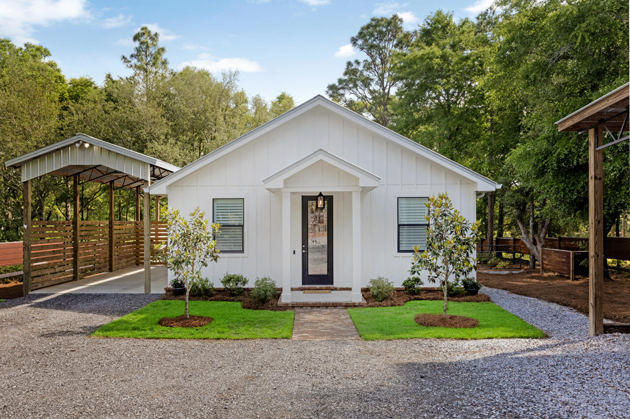 Charming Lakefront Florida Cottage - 2 Bed, 2 Bath with Modern Upgrades and Outdoor Living

Escape to tranquility in this meticulously designed and beautifully appointed 2-bedroom, 2-bath Florida cottage nestled on a serene lakefront lot. Perfect as a full-time residence, weekend retreat, or income-producing vacation rental, this home seamlessly blends modern comfort with timeless charm.

Inside, you'll find an open-concept living space featuring durable and stylish LVP flooring, elegant quartz countertops, a classic farmhouse sink, and a full suite of stainless steel appliances, including a propane stove and cooktop ideal for culinary enthusiasts. Both bathrooms are appointed with custom tile finishes, offering a spa-like feel.