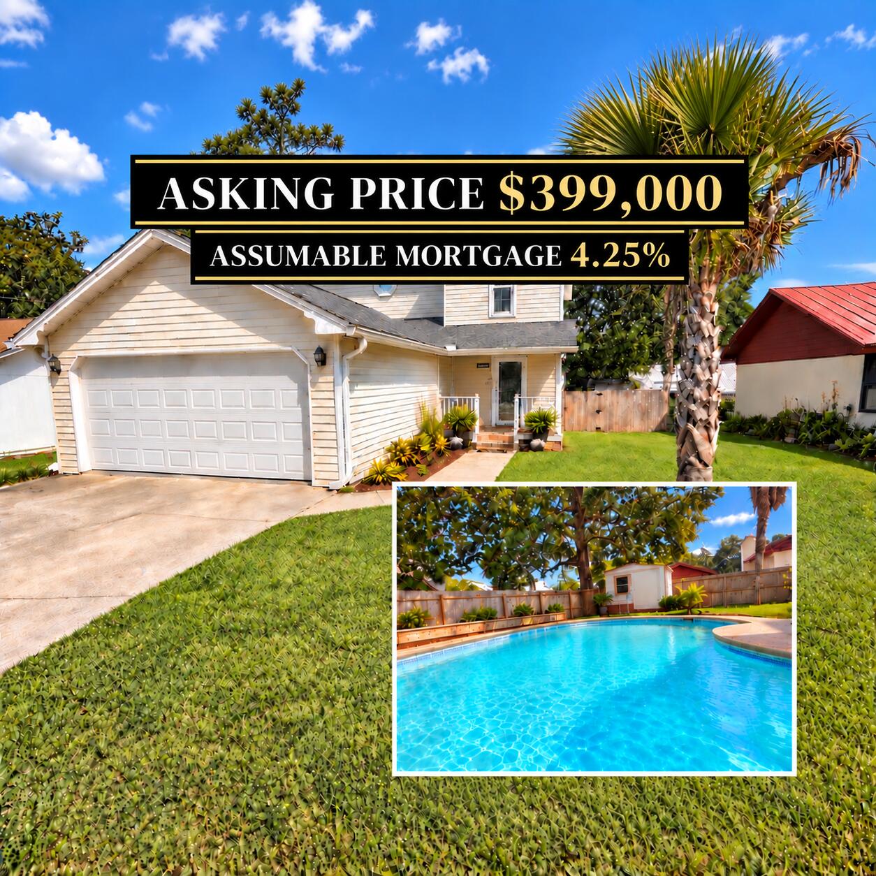 4.25% Assumable VA mortgage, small Gap!

Some homes have a way of making you slow down and stay awhile. Full of character and thoughtful upgrades, 507 Matthew Street offers inviting spaces to gather, private nooks to make your own, and a beautifully updated pool that turns an ordinary afternoon into a getaway.

Set in an established Niceville neighborhood, the home puts local restaurants, shopping, schools and recreation within easy reach. Eglin AFB, Duke Field and the beaches of Destin are also within driving distance. Whether you're hosting friends by the pool or enjoying a quiet evening in your favorite corner, this is a home with room for the life you want to live.