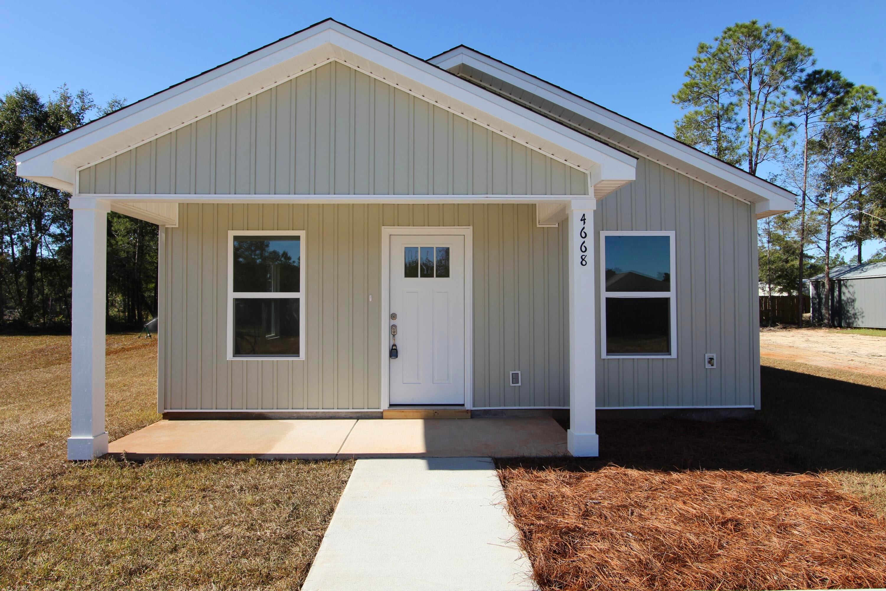 NEW CONSTRUCTION + BUYERS CAN STILL PICK COLORS! SELLER IS OFFERING $5,000 TOWARD BUYER'S CLOSING COSTS! As of now, buyers still have time to make color selections, giving you the opportunity to add your own personal touch before construction is complete. Estimated completion is **the end of November!** This gorgeous 2-bedroom, 1-bathroom home is designed with modern luxury and comfort in mind. From the moment you step inside, you'll be captivated by the sleek luxury vinyl plank (LVP) flooring that flows seamlessly throughout the entire home. The heart of the home is the beautifully designed kitchen, featuring quartz or granite countertops, stainless steel appliances, an undermount sink for added style and convenience, and abundant natural light that enhances the space. With no HOA, you'll have the freedom to personalize your property and truly make it your own! Don't miss your chance to get in early, make your color selections, and watch your new home come together! Photos shown are of a similar completed home. Colors, finishes, and elevation may vary.