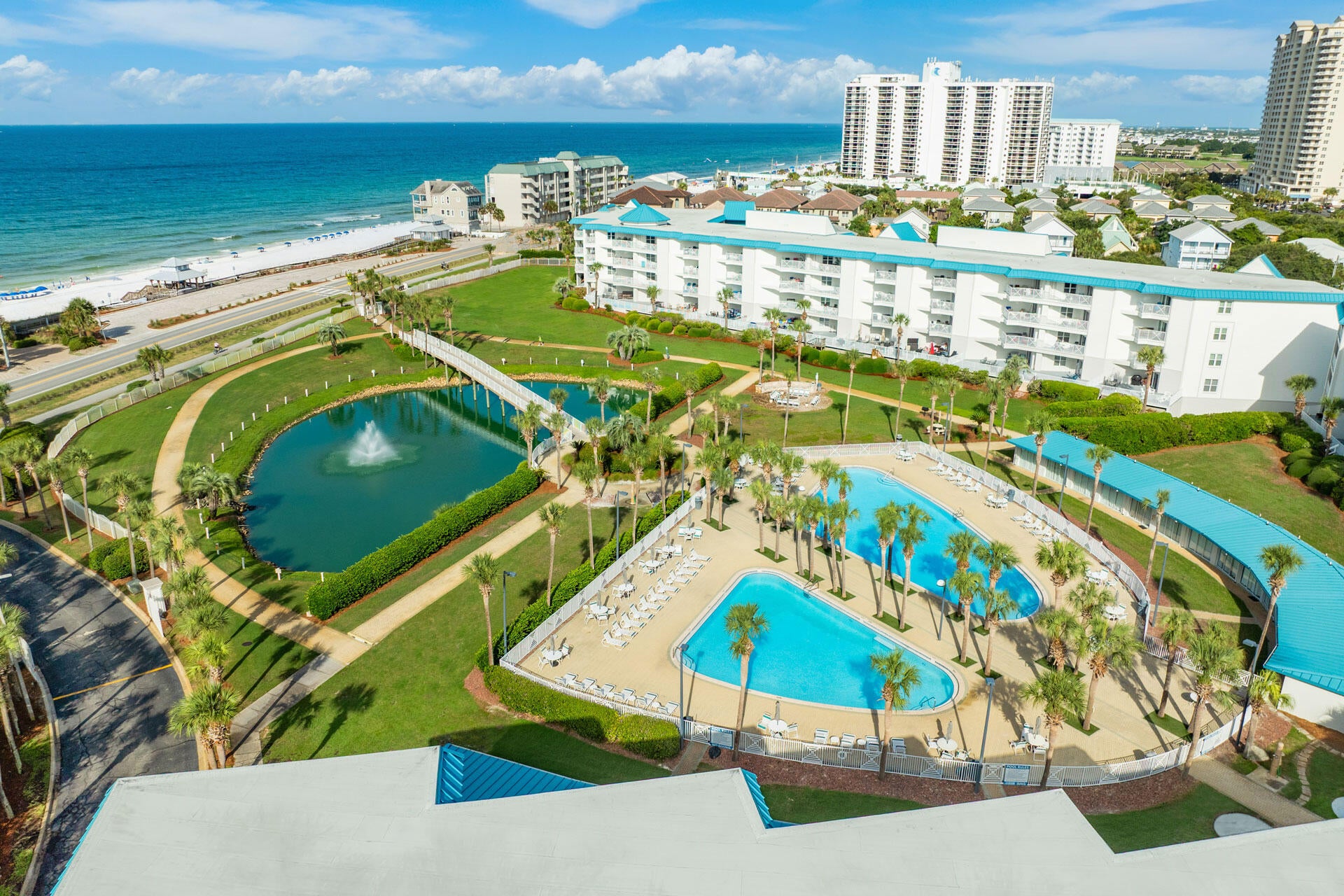 At $509,500, A203 stands out as one of the smartest opportunities in Miramar Beach right now, combining a newly refreshed resort setting with a spacious, fully furnished one-bedroom layout that lives large at over 1,000 square feet. The property is offered as-is and positioned to attract the next serious buyer.

Amalfi Coast Resort has just completed a multi-million-dollar facelift, elevating the entire community and enhancing long-term value. From A203, you're only steps from the picture-perfect white sand beach and the emerald Gulf waters. The oversized balcony faces the Gulf and overlooks the gazebo, convenient parking, and the ADA-compliant beach access with restrooms maintained by Walton County -- a rare and highly desirable amenity.

Inside, the floor plan is designed for comfort and rental performance. This unit has a strong rental history, grossing over $40,000 in multiple years prior to the renovation project. Features include hurricane-rated doors and windows, a king bed in the primary suite, hallway bunks, a queen sleeper sofa, and a full-size washer and dryer. The primary bath offers both a separate shower and a soaking tub.

A203 also conveys with a dedicated covered parking space near the elevator and a secure storage area adjacent to the garage -- ideal for beach gear and owner items.

Amalfi Coast Resort is known for its spacious grounds, two pools, fitness center, and unbeatable Miramar Beach location near top-tier shopping and dining.  If you've been waiting for a turnkey opportunity across from the beach, this one delivers. At $509,500, A203 is priced to move while still honoring the value of its location, amenities, and recent improvements.