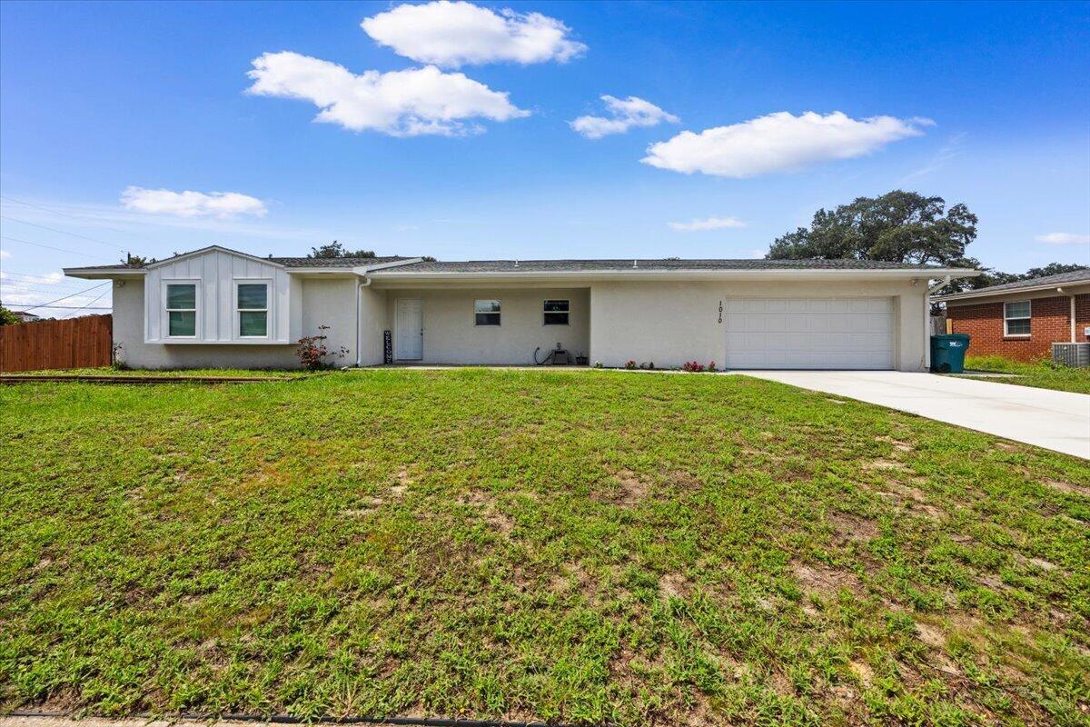 Welcome to **1010 Boulevard de la Parisienne in Mary Esther, Florida**--a beautifully remodeled home where modern finishes, thoughtful upgrades, and comfortable living come together.

Renovated **down to the studs**, this home offers the feel of a fresh start with extensive improvements throughout, including a **new roof and tankless water heater**. Durable **luxury vinyl plank flooring** flows throughout the home, creating a clean, cohesive look designed for everyday living. 

At the heart of the home is a spacious, open-concept kitchen featuring **stainless steel appliances, granite countertops, abundant cabinetry, a large pantry, and an oversized island with breakfast bar seating**. The kitchen opens seamlessly into the generous living area, creating an inviting space for entertaining, family gatherings, or relaxing at home.

The primary suite provides a comfortable retreat, highlighted by a **large tiled shower and stylish barn doors** that add character to the updated design.

With its extensive renovation, modern finishes, functional open layout, and convenient Mary Esther location, **1010 Boulevard de la Parisienne** is ready for its next owner to move in and make it home.

Listing pictures will be uploaded Monday September 7th
