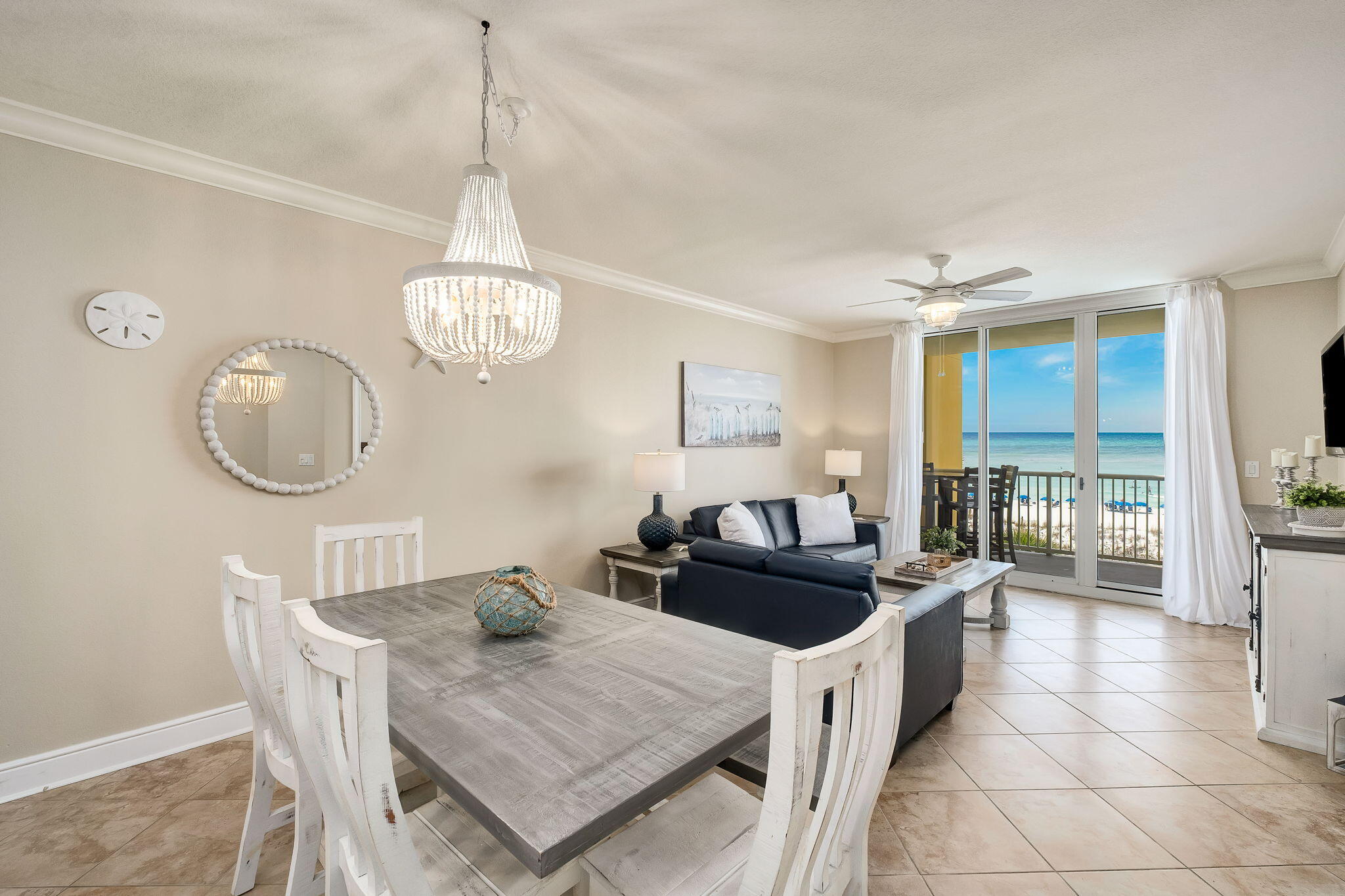 Gulf-front 3-bedroom condo in Azure offering spectacular, unobstructed Gulf views from the private balcony, main living areas and spacious master suite. Wake up to sunrise over the Gulf and enjoy evening breezes and sunsets from multiple vantage points. This condo has been thoughtfully spruced up and brightened throughout, featuring 3 bedrooms and 3 full baths, spacious kitchen & laundry room. Residents enjoy two waterfront pools, including one heated year-round for extended-season swimming, plus convenient onsite amenities and easy deeded beach access. All required SIRS study has been completed and the special assessment has  has already been paid by the owner -- one less concern for the buyer. An excellent combination of lifestyle and income potential in a prime Gulf-front setting.