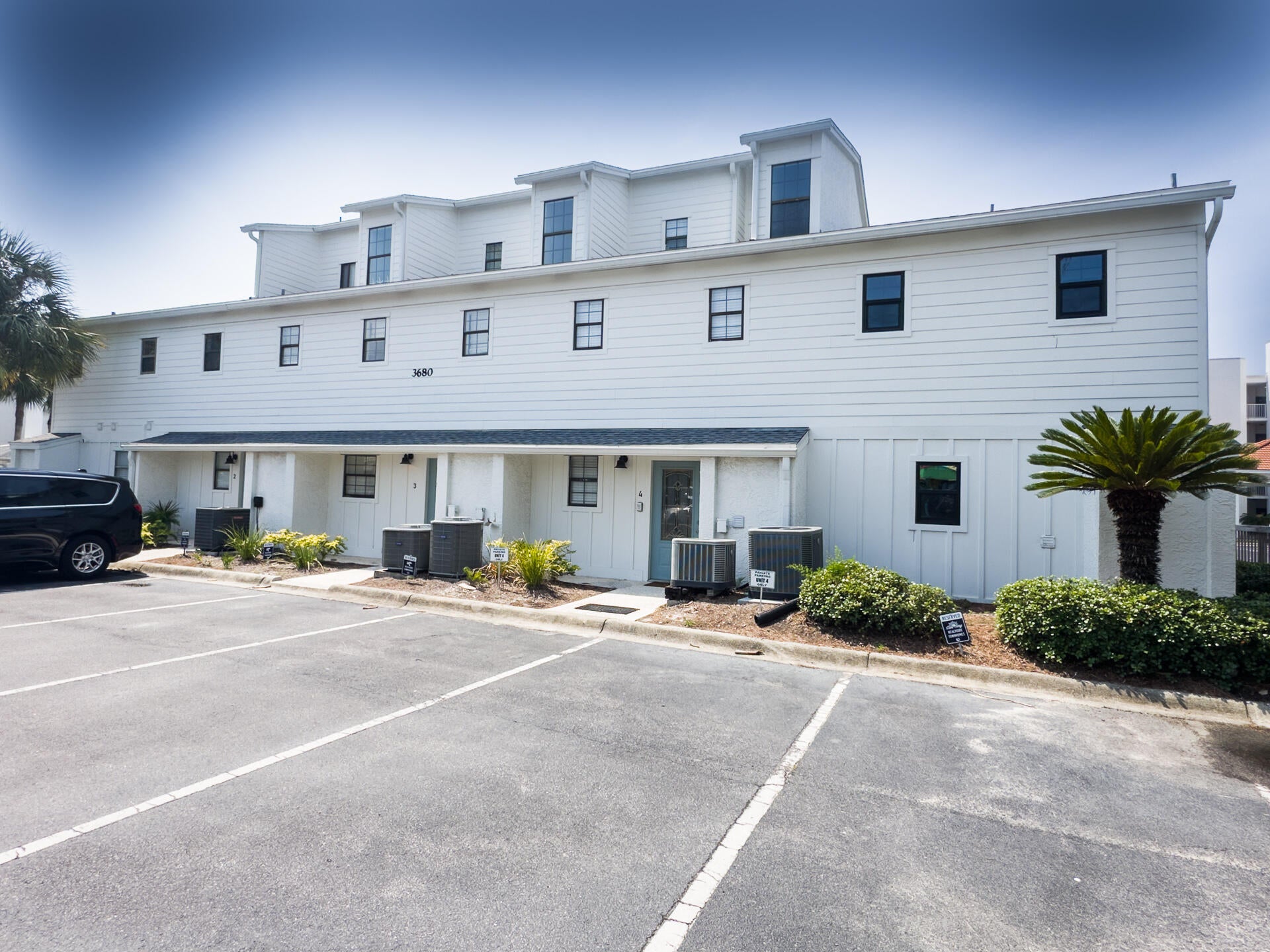 Own your own piece of paradise in beautiful Santa Rosa Beach. Amazing 3-bedroom, 2.5 -bathroom townhome. This spacious retreat with over 1700 sq. ft. Spacious primary bedroom with king bed and sitting area. Additional sleeping areas include twin-over -double bunk bed, murphy bed, and twin bedroom for a tranquil night's sleep. Large open living room includes a cozy sofa bed for additional space, partial Gulf views, large dining room, fully equipped kitchen with breakfast bar. Ground floor French doors open up to overlooking the pool, you can relax, hear the waves and smell the salt air. Location, Location, Location!! Approximately 1 mile east of Seaside, walking distance to shops, restaurants. all the best that 30A has to offer. 2 assigned parking spaces. All dimensions are approx.