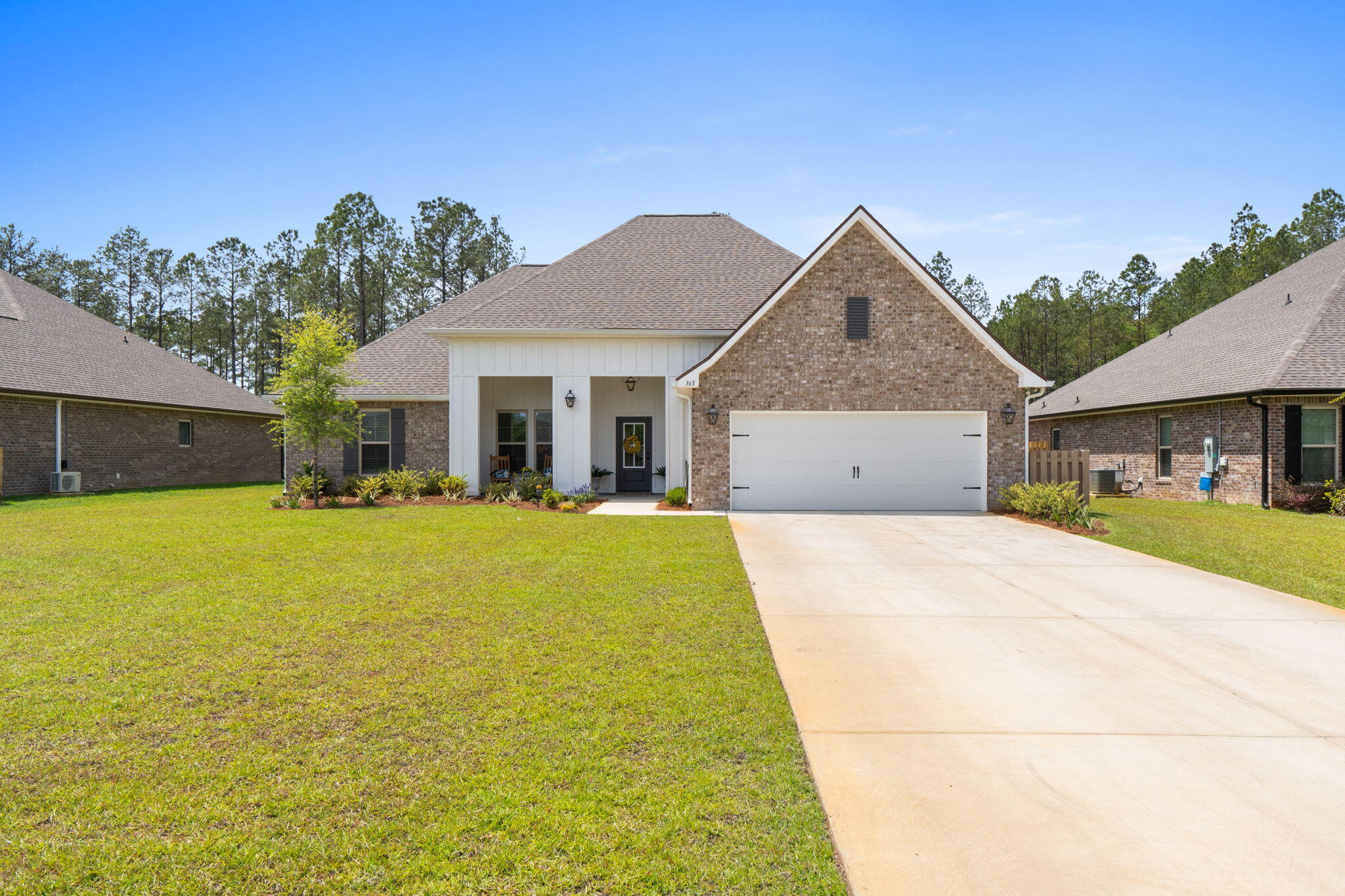Welcome to 365 Kaleidoscope Cove in the highly desirable Hammock Bay community in Freeport--a better-than-new, move-in ready home perfectly priced at $659,000.

Situated on just under ½ acre and backing up to a forested preserve, this property offers privacy, space, and endless outdoor potential. The fully fenced backyard is expansive--perfect for designing your dream outdoor oasis with room for a pool, outdoor kitchen, and more. A 12x16 yard building/shed adds extra storage, and the elongated driveway plus oversized 2.5-car garage provide ample parking and convenience. This popular JOHNSON IV G floor plan features 4 bedrooms and 3 full bathrooms with an open-concept design, breakfast area, and formal dining room--ideal for both everyday living and entertaining. With over $40,000 in owner upgrades, the home is thoughtfully enhanced throughout. The home showcases a thoughtfully designed interior with a spacious kitchen featuring a large island and walk-in pantry, perfect for both everyday living and entertaining. A functional mudroom includes a convenient boot bench and drop zone, adding everyday practicality. Elegant crown molding, LED lighting, and upgraded finishes throughout enhance the home's modern appeal, while a Smart Connect Wi-Fi thermostat provides added comfort and efficiency. The primary suite offers a relaxing private retreat, complete with a double vanity, a luxurious garden tub, and a separate custom tiled shower. A spacious walk-in closet provides ample storage, creating a perfect blend of comfort and functionality.The home also includes covered front and rear porches ideal for enjoying the outdoors, along with durable architectural 30-year shingles, flood lighting, and professional landscaping that enhances curb appeal. Energy-efficient features include low-E windows, an electric appliance package, and an electric water heater, all contributing to reduced utility costs. As an Energy Star Partner home, it is designed with efficiency and sustainability in mind.

Located in one of Northwest Florida's premier communities, Hammock Bay offers resort-style amenities including the Creekside clubhouse, swimming pool, fitness center, pickleball, basketball courts, and scenic gathering spaces. Just a short drive away, Windmills Town Center features additional pools, an 8,000 sq ft fitness center, and an owners' club designed for entertainment and relaxation.

Enjoy easy access to the stunning beaches of Blue Mountain Beach, the scenic Choctawhatchee Bay, and the world-famous 30A This turn-key gem offers space, upgrades, and lifestyle--don't miss your opportunity to own in one of the area's most sought-after communities. Schedule your private showing today! turn-key gem offers space, upgrades, and lifestyle--don't miss your opportunity to own in one of the area's most sought-after communities. Schedule your private showing today!