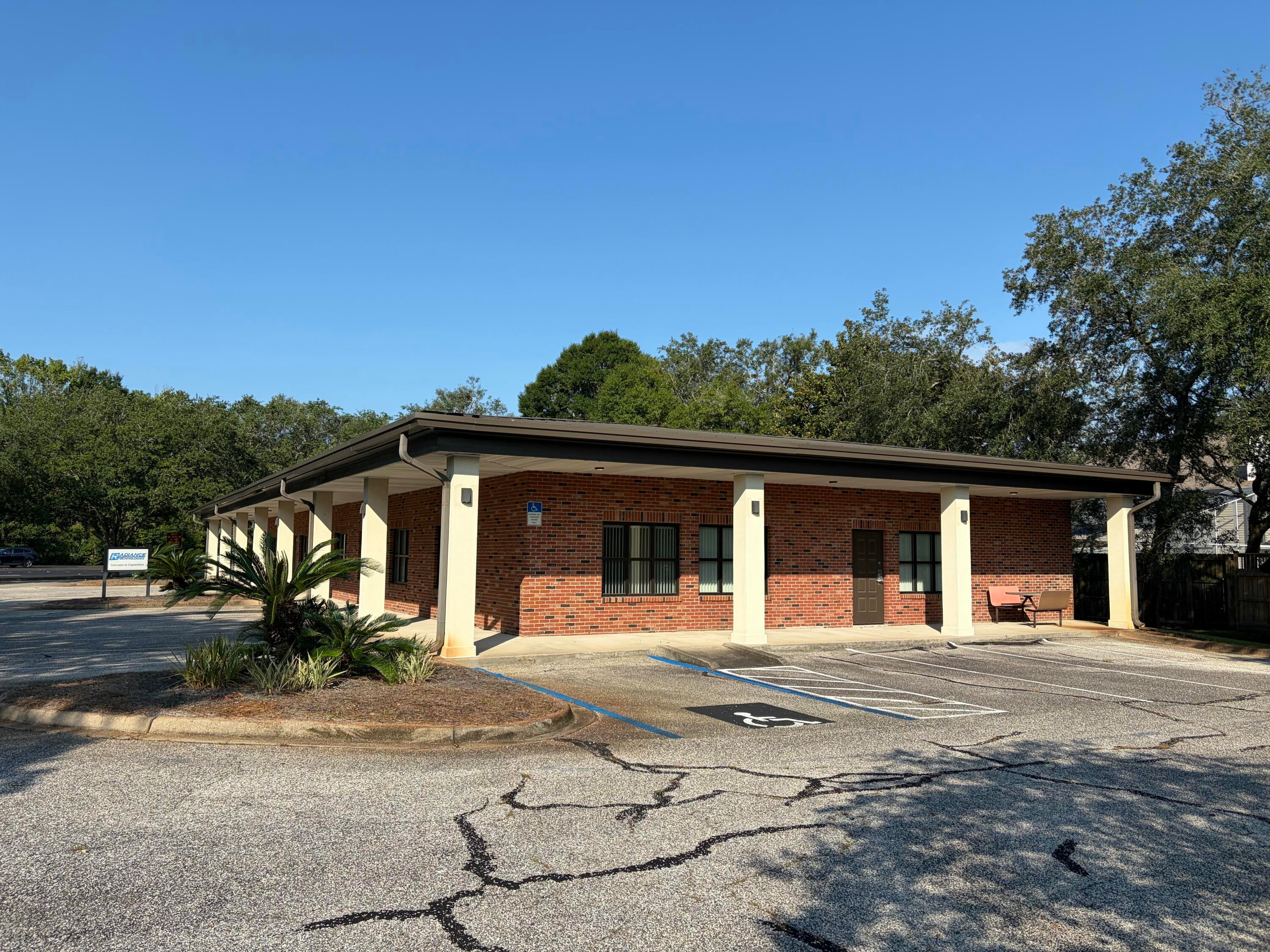 Located adjacent to the Shalimar Post Office on Eglin Parkway. Excellent road frontage gives this office great visibility. Plenty of parking, flexible floor plan, signage on the road.