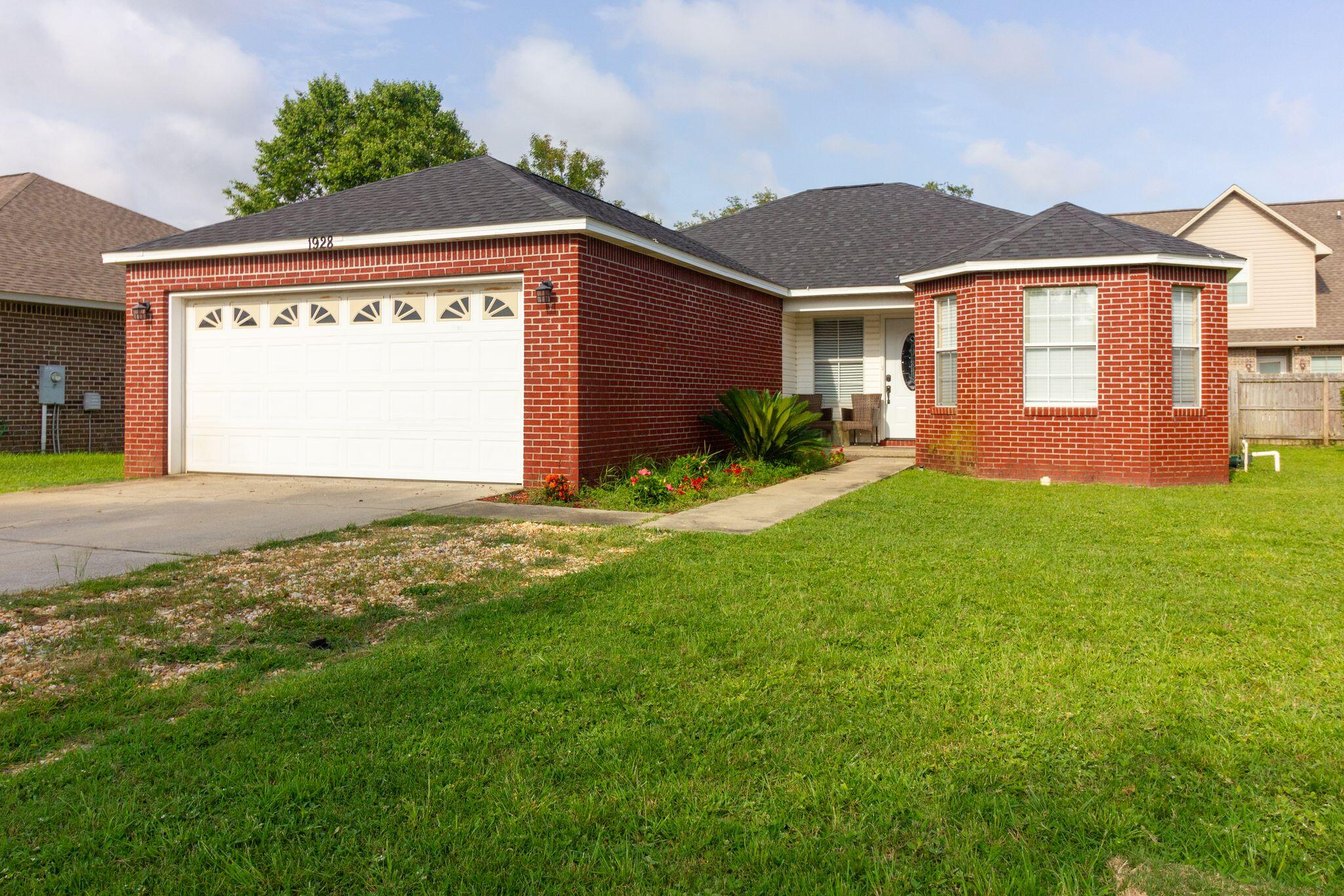 Welcome to this charming 3 bedroom, 2 bathroom home located in Navarre, FL. This cozy house features a fenced yard, perfect for enjoying the outdoors in privacy. The covered patio provides a great space for relaxing or entertaining guests. Half of garage converted to bonus area. Just minutes away from the beach, this home offers the ideal coastal lifestyle. Don't miss out on the opportunity to make this house your new home! Non-Restricted Breed pets allowed with photo proof and $400 non-refundable pet fee.
No smoking or vaping. Call for a showing 850-729-0399 or view rental requirements and make application at www.RentwithBSR.com

FEES: $50 per adult 18+ application fee, Landlord Liability Policy (if proof of Renter's coverage is not provided) $15 mo, Pest Assurance pest control policy $20 mo.