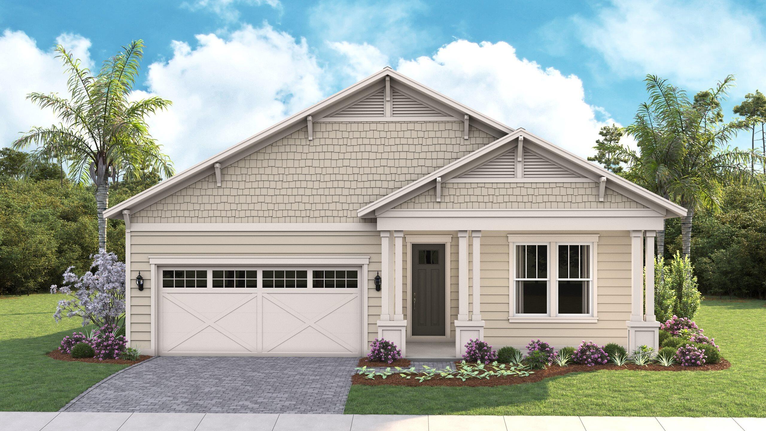 New construction home in Salt Grass, just minutes from Panama City Beach. Located on a premium homesite with wooded preserve views, this home offers privacy, style, and easy coastal living less than three miles from the beach. Inside, enjoy an open, light-filled layout with 10-foot ceilings, 8-foot doors, and modern finishes throughout. The durable Hardie® board exterior, paver driveway, and included lawn maintenance make this home as low-maintenance as it is attractive. Perfectly positioned just one mile from the new FSU Health Hospital, this home is ideal as a primary residence, beach getaway, or investment opportunity. Quiet, tucked away, and close to everything--this one checks all the boxes. STOCK PHOTOS, PRICES SUBJECT TO CHANGE. Actual home may differ from photos.