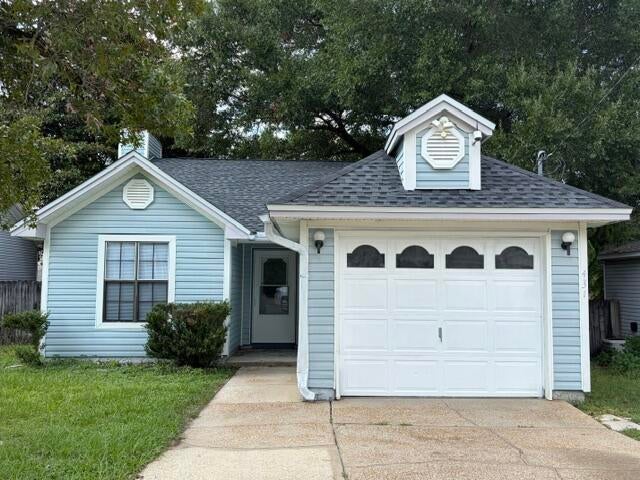 Located south of the interstate, this charming 3-bedroom, 2-bath home offers a spacious and inviting layout. The living room features a cathedral ceiling and cozy fireplace, while the primary suite includes tray ceilings, a walk-in closet, and a walk-in shower. The kitchen comes equipped with a refrigerator/freezer, stove/oven, microwave, and dishwasher. Enjoy the fully fenced backyard with covered back deck, perfect for relaxing or entertaining. A single-car garage with an automatic opener and washer/dryer hookups adds extra convenience. Call Newcastle Property Management at 850-424-7403 xt 2 today to schedule your showing!