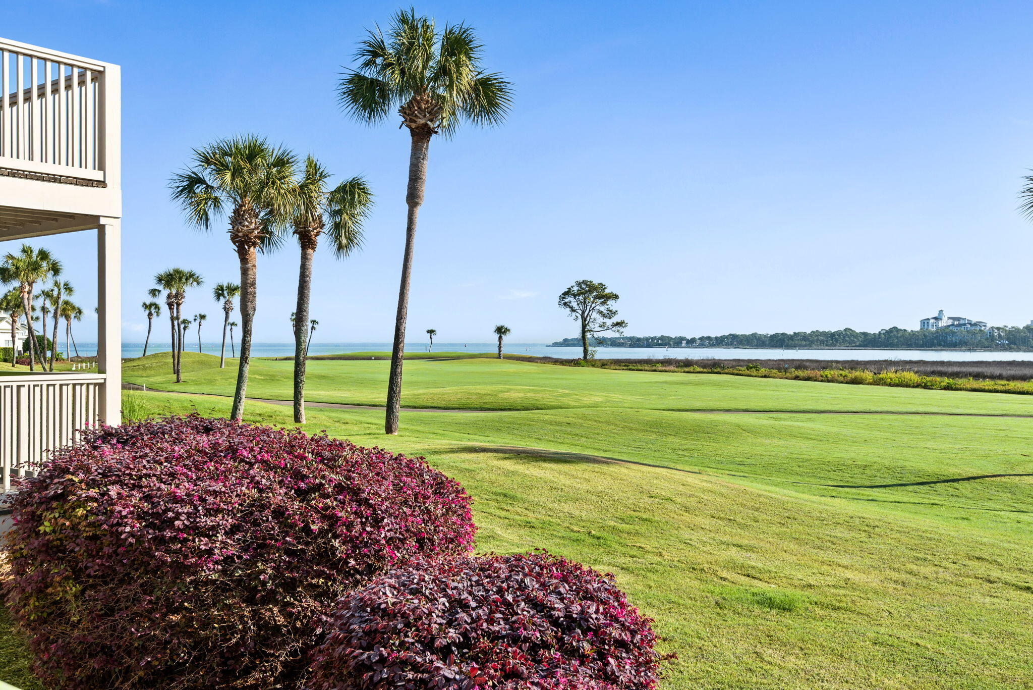The bay views from this condo are spectacular!   This beautifully updated first-floor condo nestled within the sought-after Sandestin Golf & Beach Resort. Offering spectacular views of the Choctawhatchee Bay, marina, and golf course, this inviting coastal retreat is the perfect blend of comfort, convenience, and resort-style living.

This 1-bedroom, 1-bath, 767-square-foot residence features an open-concept living area designed for easy coastal living. Updated finishes, plantation shutters, tankless water heater, luxury vinyl plank flooring, a well-appointed kitchen, and thoughtful touches throughout create a comfortable space that is ready to enjoy.

Step outside onto the covered porch and take in the beautiful bay views--a perfect setting for morning coffee, evening cocktails, or watching the area's spectacular fireworks.

Beyond your front door, Sandestin offers an incredible array of amenities and activities, including beach access, golf, tennis, pickleball, marina access, swimming pools, fishing, and resort dining and entertainment. Whether you're looking for a full-time residence, a second home, or an investment opportunity, this property offers an exceptional opportunity to own a piece of the Emerald Coast lifestyle.
