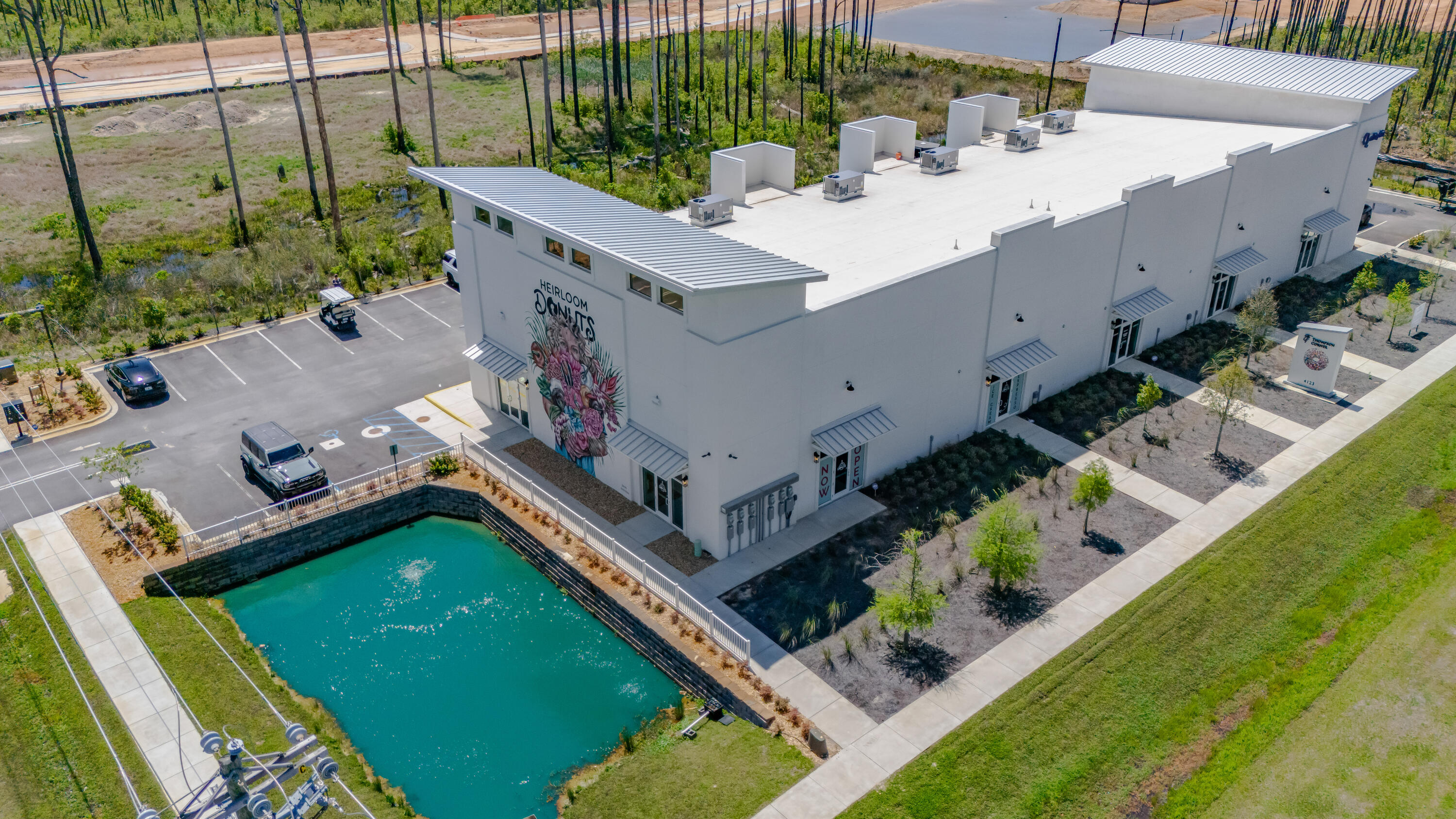 Owner Financing Available!
Fully Leased 2024 Construction | Future Signalized Intersection

Invest in a property designed to dominate the Santa Rosa Beach corridor. Positioned at 38 Thompson Rd, this 9,791 sq. ft. asset is a fortress of efficiency and visibility. The owner spared no expense, upgrading the structure to Category 5 hurricane resistance with 16' thick ICF exterior walls, ensuring a maintenance-free life cycle and superior insurance advantages.

Future Signalized Access: The DOT has confirmed a new traffic light at this intersection, guaranteeing significantly increased traffic counts and effortless ingress/egress for tenants.

Maximum Flexibility: With zero interior load-bearing walls, the 5 fully leased units offer a 'future-proof' layout that can be easily reconfigured.

Unrivaled Frontage: ±440 feet of direct Highway 98 exposure just 1.5 miles from the Gulf.

Owner Financing available with a 5 year balloon at Prime interest rates.