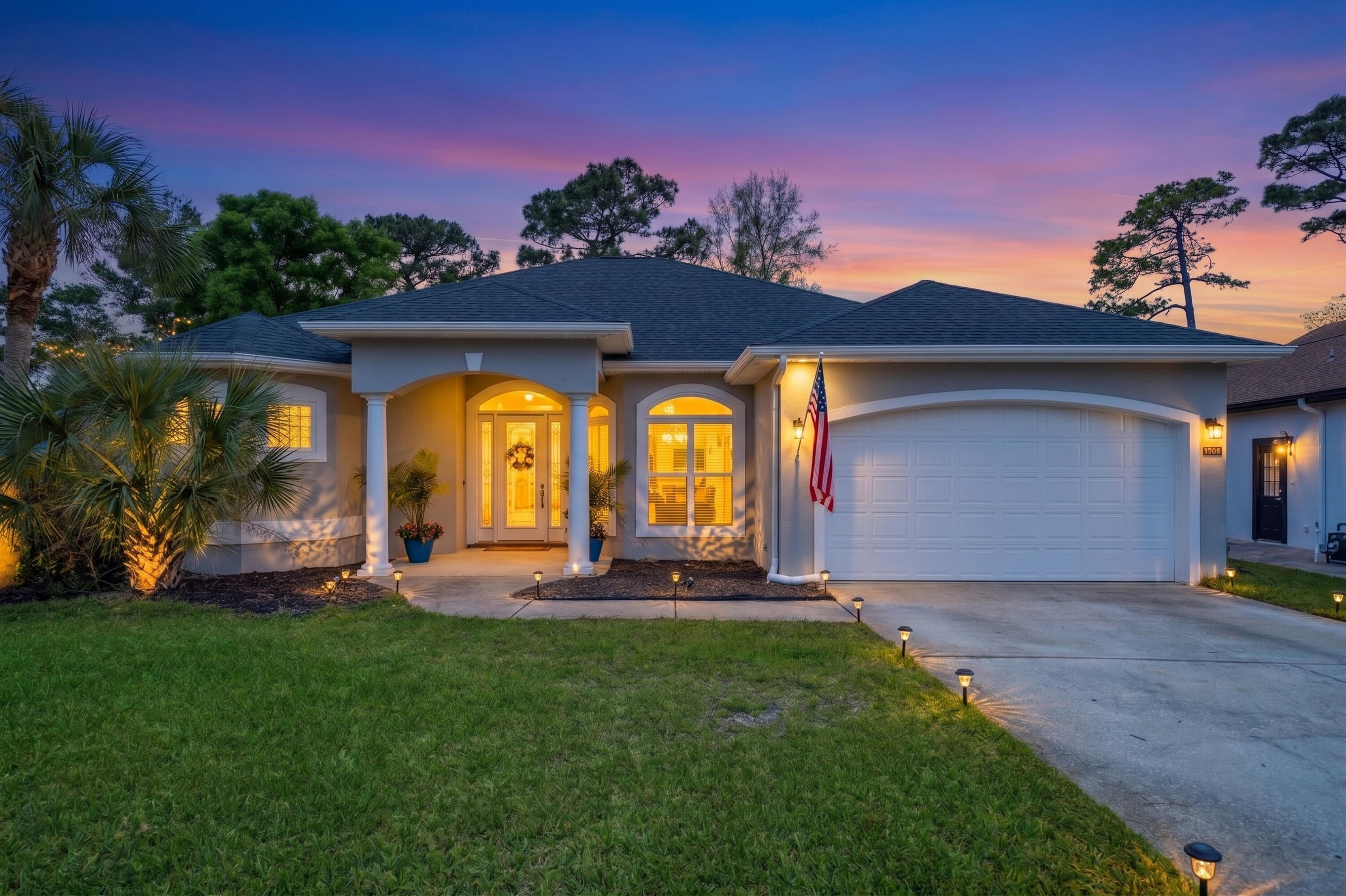 *MOTIVATED SELLERS!* {6.25% VA LOAN ASSUMPTION AVAILABLE!} Welcome home to 1080 Napa Way where you're just 6 miles to the gorgeous beaches of Destin! It's *THE* stunning BLUEWATER BAY home that you've been searching for! This beautiful 2004 stucco home is a *MUST SEE IN PERSON* and is located in the highly coveted & very well established subdivision of Chardonnay Estates! Enjoy living in one of the most desirable areas of Niceville with top-rated schools & easy convenience to Eglin AFB, Army 7th Group, and the Naval EOD school! Nestled inside a cul-de-sac with underground utilities, you'll find this exceptional & immaculately maintained home that's sure to please! You'll love & appreciate all it has to offer - especially all the notable features such as a thoughtful open & split floor-plan, 2 living room spaces, 2023 roof, 2021 water heater, 2018 HVAC, brand new carpet in all 3 bedrooms, tile throughout the main living areas, and neutral color paint in all rooms. The openness & spaciousness this home offers allows an easy transitional flow from one room to the next that's perfect for entertaining your family & friends! The kitchen truly is the heart of this home and boasts granite countertops and stainless steel appliances. Just off the kitchen is the laundry room and pantry. (Less than 1 year old washer & dryer convey!) The kitchen overlooks the eat-in nook along with the cozy family room that's highlighted by a gas fireplace. The living room is open to the beautiful large dining room in the front of the home & near the foyer. The tranquil and massive primary bedroom and bathroom allow you to relax in comfort, space, and style. The primary bathroom features tile flooring, a separate shower, a separate tub, separate vanities, a separate toilet room, and a large primary closet. Several areas of the home allow you to enter/exit the covered & screened-in back porch where you can can enjoy & entertain within it or access the spacious backyard that's fully privacy fenced and has ample room for a pool. You'll be pleased to know that the irrigation is from a well pump and not city water! Multiple trees and shrubs have been removed to allow more space for enjoyment. This home allows you to feel at ease knowing you get to just relax and just enjoy being home! The following items are all gas: fireplace and an outdoor stub for grilling. Sellers have a termite contract with Bryan Pest Control. HOA fee is only $134 per quarter. Don't miss your chance to own this stunner of a home! Schedule your private tour today!

***Yearly termite contract with Bryan Pest Control is $325 per year and renews in August 2026.

***Home Insurance Quotes:
1.)  Cooke Insurance Agency = $2,381.31 per year
2.)  Affordable Home Insurance = $2,622.05 per year

~VERY Close By Locations:
****White Point Road - Maxwell Gunter Mid-Bay Shores Recreation Area is less than a mile away! Enjoy walking/hiking trails, swimming in the bay, fishing from the shore, relaxing & laying out on the sand, launching kayaks/canoes/paddleboards, or just having a picnic by the water! It's a great local spot to enjoy!!! 

(1.) Beaches of Destin are just 6 miles away! Just over the mid-bay bridge takes you to "Crystal Beach" where there are several public beach access locations by Camille's and Crab Trap. The Back Porch is another favorite public beach. A local's favorite is Henderson Beach State Park where you can pay to have a yearly membership for ample parking, pavilions, and bathrooms! (Military receive discounts for the membership! Check out www.floridastateparks.org for more info!)
(2.) Bluewater Elementary School is 2.5 miles from this home!
(3.) 6 miles away are both Ruckel Middle School and Niceville High School! These schools are located right next to each other and are across the street from the Niceville Children's Park (free access) and Niceville Library.
(4.) Fred Gannon Rocky Bayou State Park is located 3 miles away and is a local favorite spot to launch boats! You can purchase a yearly membership. (Check out www.floridastateparks.org for more info and military discounts!)
(5.) Bluewater Bay has 3 separate swimming pool facilities that are all part of a membership that you can pay for to be a part of through Recreation Services, Inc. All 3 pools are located within close proximity to this home! It's just 1 mile to the Woodlands Pool, 3.5 miles to the Bay Drive Pool, and 2.5 miles to the Glen Eagles Pool. (Check out www.bluewaterbayfl.com for more info!)
(6.) The Golf Club at Bluewater Bay is 2 miles away. (Check out bwbresort.com for more info.)
(7.) Just 2.5 miles from this home is the Emerald Coast Pickleball courts and 3 miles away is the Emerald Coast Tennis Center. The tennis center's location (777 Bay Drive) only has tennis courts at it, but the pickleball courts are located right down the road at 1200 Oakmont Drive. (The pickleball courts are directly next to the Glen Eagles Pool which is one of the 3 pools of Bluewater Bay. The pickleball membership and the pool membership can be purchased through their separate businesses. They share access to the bathrooms located by the pool and pickleball courts. (Check out www.bluewaterbayfl.com for more info about ECT Management!)
(8.) Eglin Air Force Base back (east) gate is just 10 miles away and the front (main) gate is only 14 miles away.
(9.) It's 19 miles to Hurlburt Field Air Force Base's back gate and 25 miles to the front gate.
(10.) This home is just 22 miles to Army 7th Special Forces Group Soldier Support Center compound.
(11.) The Naval School Explosive Ordinance Disposal base is the closest military base distance to this home! It's only 2.5 miles away.
(12.) Winn-Dixie (grocery store) is only 2 miles away.
(13.) It's only 5 miles to Publix and just 6 miles Walmart.
(14.) Just 2 miles to Ciao Bella/Bella Blue Bar, Tisano's, Sabina's Europa, Schnitzel & More, Thai Ladda, Amor & Taco's Mexican Kitchen and Cocina, Brother's Kitchen, Tango 3 Coffee Roasters Hurricane Grill & Wings, and Pepito's Mexican Restaurant.
L. J. Schooners Dockside Restaurant & Oyster Bar is only 4 miles away!