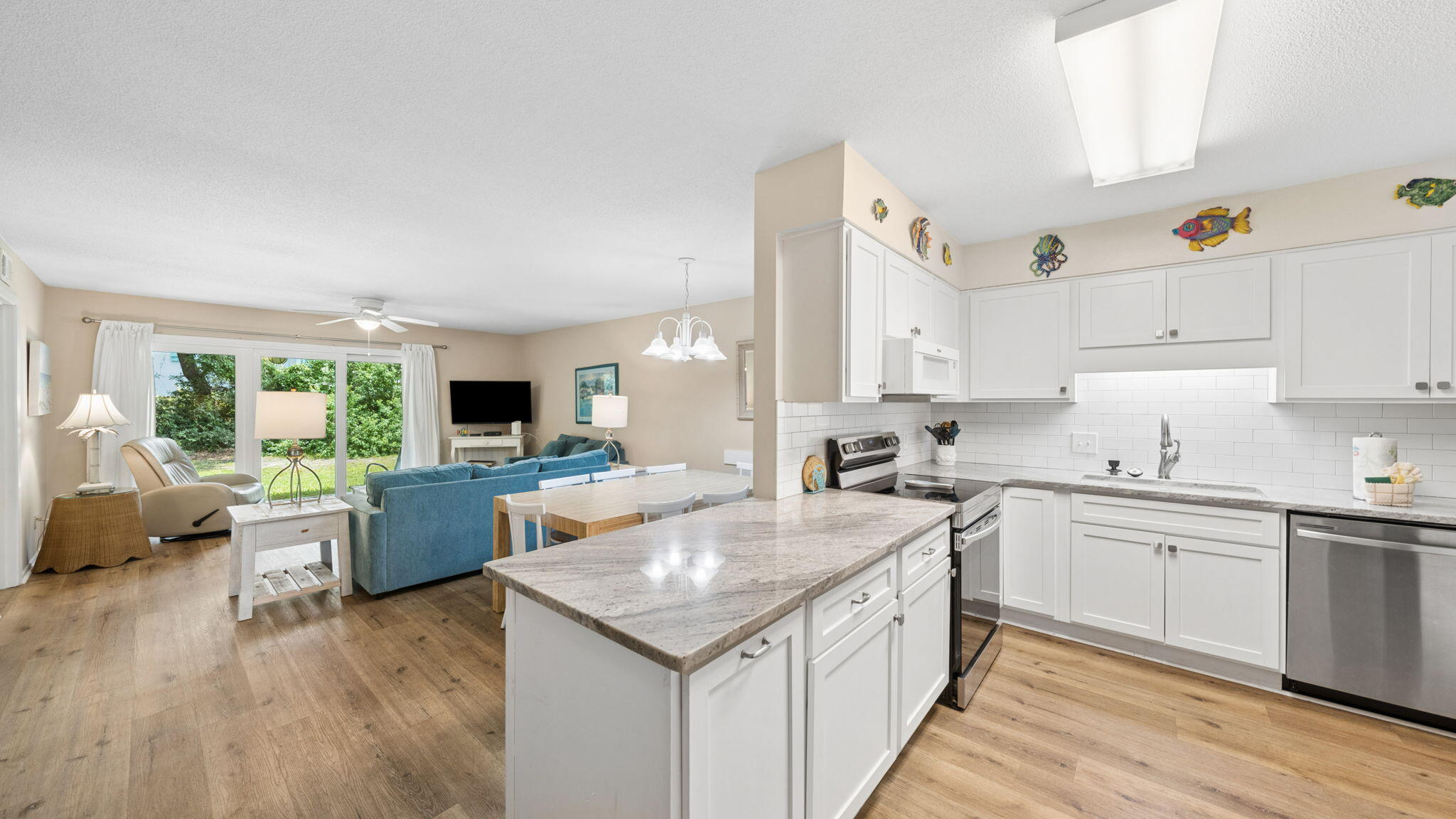 ***GROUND FLOOR UNIT***Just a short walk from your private deeded beach access to the sugar-white sands on the Gulf, this spacious ground-floor condo offers an outstanding opportunity to own a beach retreat in the heart of Destin. Located in Chateau La Mer II, this 2-bedroom, 2-bath unit features 1,095 square feet of comfortable living space with an open living and dining area, a well-appointed kitchen, and two generously sized bedrooms. The convenient ground-floor location provides easy access without stairs, making trips to the beach, pool, and parking a breeze. Chateau La Mer II offers private beach access! Conveniently located along Scenic Highway 98 near popular restaurants, shopping, golf, and everything Destin has to offer, this property would make a wonderful primary residence, second home, or vacation rental investment. Come enjoy the laid-back coastal lifestyle and make lasting memories at the beach!