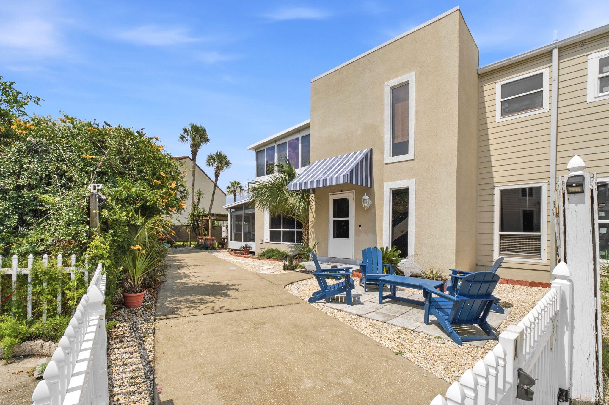 With no HOA, short-term rentals allowed, and ample parking, including space for a boat, this property offers a rare combination of freedom and functionality. Whether you're spending the day on the water or meeting friends for dinner, everything you love about the Emerald Coast is just minutes from your front door. Tucked away on a quiet street on Okaloosa Island, this beautifully updated 3-bedroom, 2-bath townhome offers the perfect blend of coastal living and investment potential. Walk or bike to the beach, the Okaloosa Island Pier, The Boardwalk, waterfront restaurants, and local entertainment while enjoying the convenience of an unbeatable island location.

Inside, you'll find a flexible floor plan with an upstairs bonus room featuring water views -- ideal as a bunk room, second living space or game room. Outdoor living shines with a screened porch complete with a built-in bar, pergola, and spacious deck, perfect for entertaining or unwinding after a day at the beach.

The owners have invested approximately $50,000 in updates, including a newer roof, HVAC, flooring, bathrooms, interior paint, appliances, fencing, and screened porch.

Offered fully furnished with a proven rental history, this move-in-ready home is ideal as a primary residence, vacation getaway, or income-producing investment on the Emerald Coast.

3D Virtual Matterport tour available upon request.