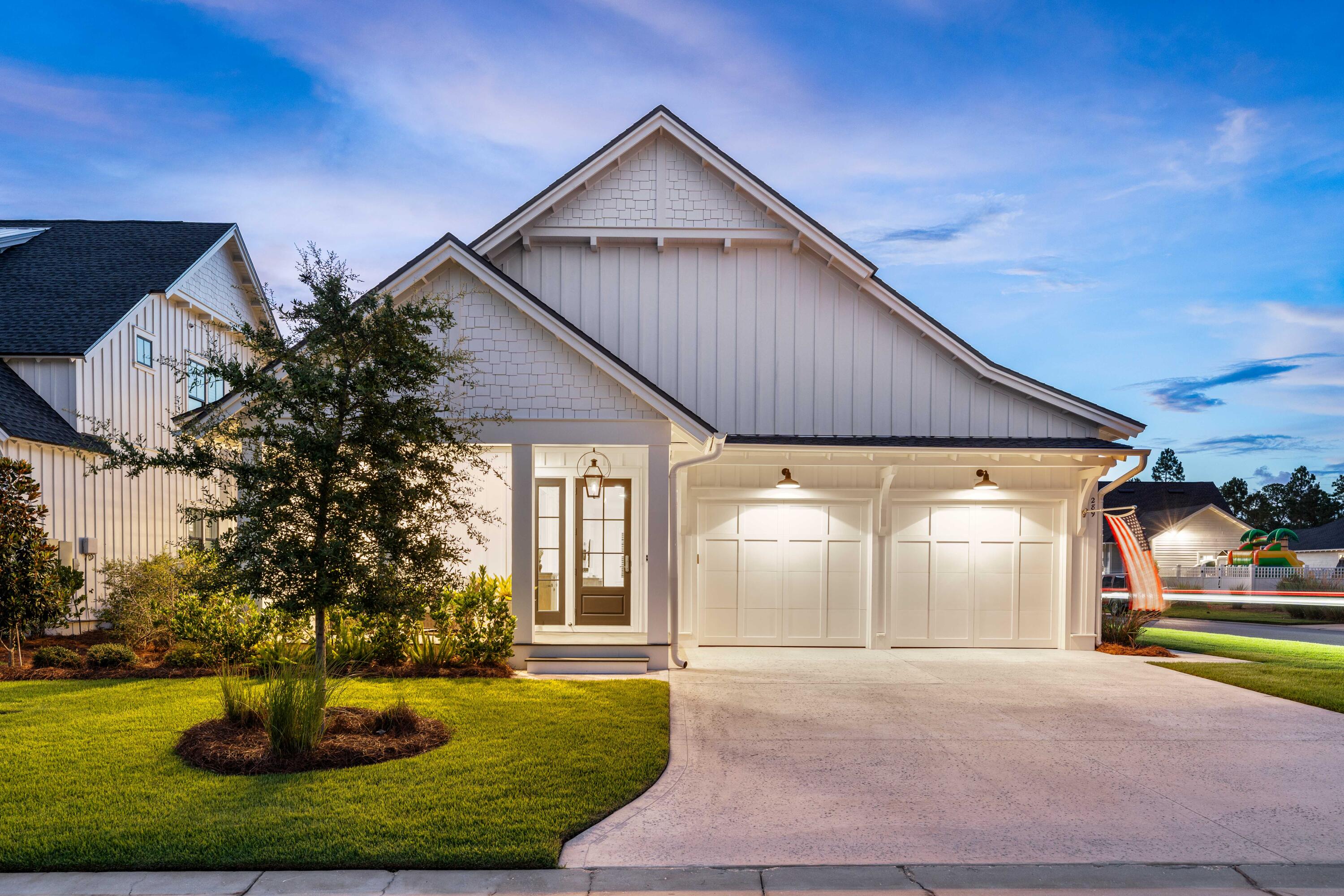 Refined coastal living awaits at 289 Catface Drive—an exceptional 3-bedroom, 3-bath luxury home for sale in WaterSound Origins, Florida, nestled on a premium corner lot with a community park across the street in the prestigious 30A corridor. Built in 2022 by renowned Romair Construction, this WaterSound FL real estate gem is a showcase of bespoke upgrades, sophisticated design, and high-end amenities both indoors and out. The newly completed heated pool, surrounded by elegant shellstone decking, elevates your private backyard oasis, inviting you to enjoy sun-drenched afternoons or evening gatherings in a resort-style setting. This is the ideal WaterSound Origins property for buyers seeking a blend of elegance, comfort, and prime 30A location.
Inside this WaterSound Origins luxury home, you'll find wide-plank hardwood floors and 10' ceilings that create an inviting, airy ambiance, accented by custom shiplap walls for a touch of coastal charm. The chef's kitchen is a true highlight for 30A real estate buyers, showcasing quartz countertops, ceiling-height cabinets with glass uppers, a custom island, and a premium Thermador 36" gas range. The adjacent laundry room offers custom cabinetry, a designer sink, and elegant finishes, making everyday tasks feel luxurious in your WaterSound FL property.

The home is also equipped with a whole-home Generac generator for peace of mind, and the spacious two-car garage offers ample storage.

Retreat to the lavish master suite, a sanctuary featuring dual vanities, a freestanding garden tub, a spacious walk-in shower, and an expansive custom closet with built-in shelving. Each guest bedroom is thoughtfully designed with its own ensuite bath, providing comfort and privacy for family and friends.

Residents of WaterSound Origins enjoy an unparalleled lifestyle with access to the Village Commons resort-style pool, fitness center, sports courts, parks, walking trails, and complimentary kayaks on Lake Powell. The Origins Golf Club offers an innovative course experience, while the vibrant town center features Publix, top-tier restaurants, and everyday conveniences just moments away. Embrace the coveted 30A lifestyle with close proximity to the iconic coastal communities of Rosemary Beach and Alys Beach, where world-class dining, boutique shopping, luxury real estate, and pristine sugar-white sand beaches await just a short drive or bike ride from your doorstep. Living in WaterSound Origins puts you minutes from Scenic Highway 30A, offering easy access to all the best of South Walton and the Emerald Coast.

Owners may also join the exclusive WaterSound Club, granting access to private beaches, multiple pools, fine dining, two championship golf courses, and the state-of-the-art Lifestyle Center at Camp Creek. Embrace the ultimate blend of modern luxury and natural beauty in one of South Walton's premier communities.