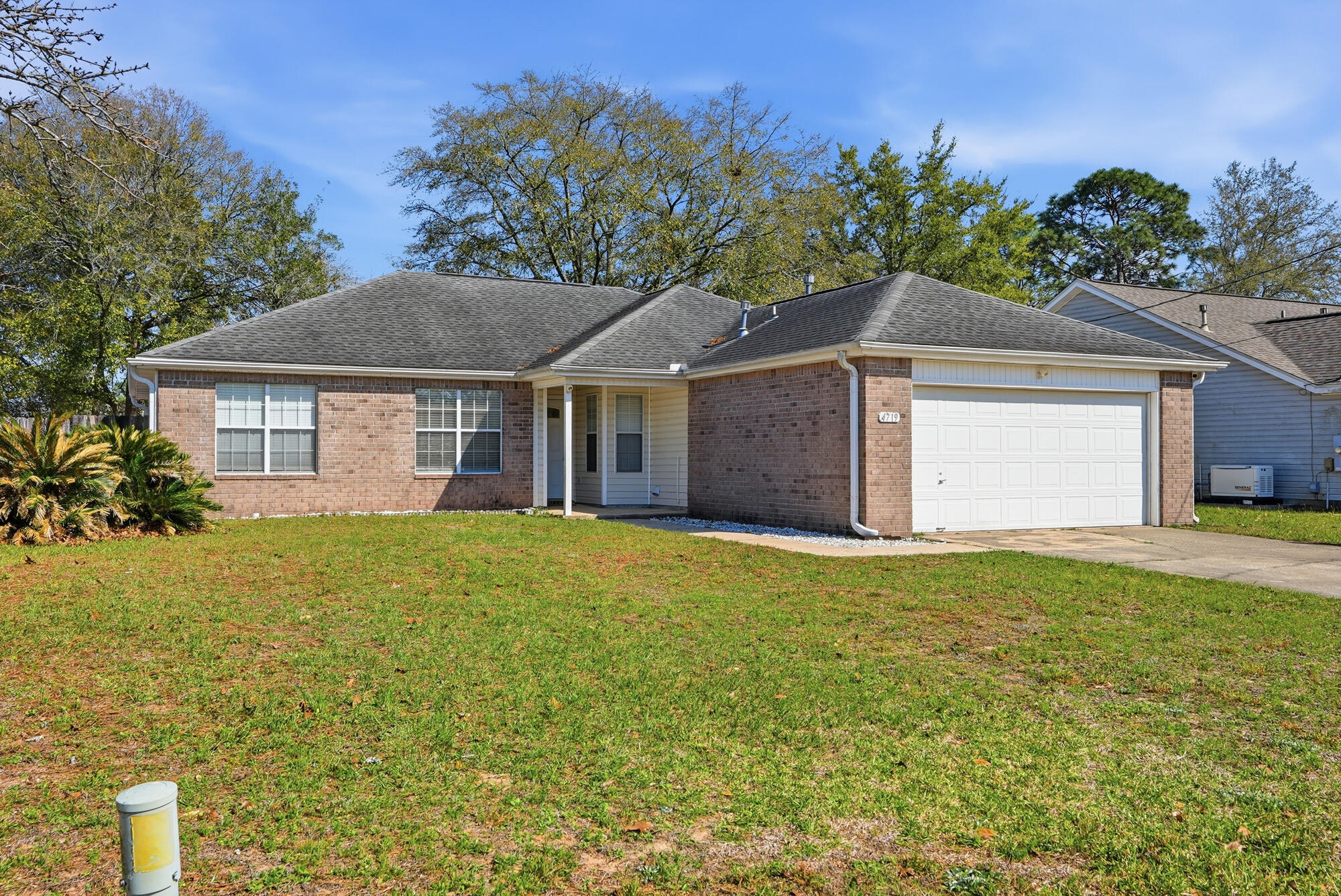 Welcome home to Sugar Creek, one of South Crestview's most established, family-friendly neighborhoods. This spacious 4-bedroom, 2-bath home features vaulted ceilings, tile and wood flooring throughout, and a kitchen with a breakfast bar and updated appliances. The master suite includes a walk-in closet and double vanities. Enjoy a privacy-fenced backyard, open patio, and attached garage. Move-in ready and priced to sell. Minutes from Duke Field, Eglin AFB, top-rated Okaloosa County schools, and everyday shopping with Destin's beaches less than an hour away.

Assumable VA loan at 5.625%. Take over the seller's below-market rate instead of financing at today's higher rates.

Short Sale is being professionally processed by ARII SOLUTIONS, LLC. Buyer
Responsible for Short Sale Processing Fee of $5000. Please review 'Presentation of
Offers' document before submitting offer. Property sold as-is.