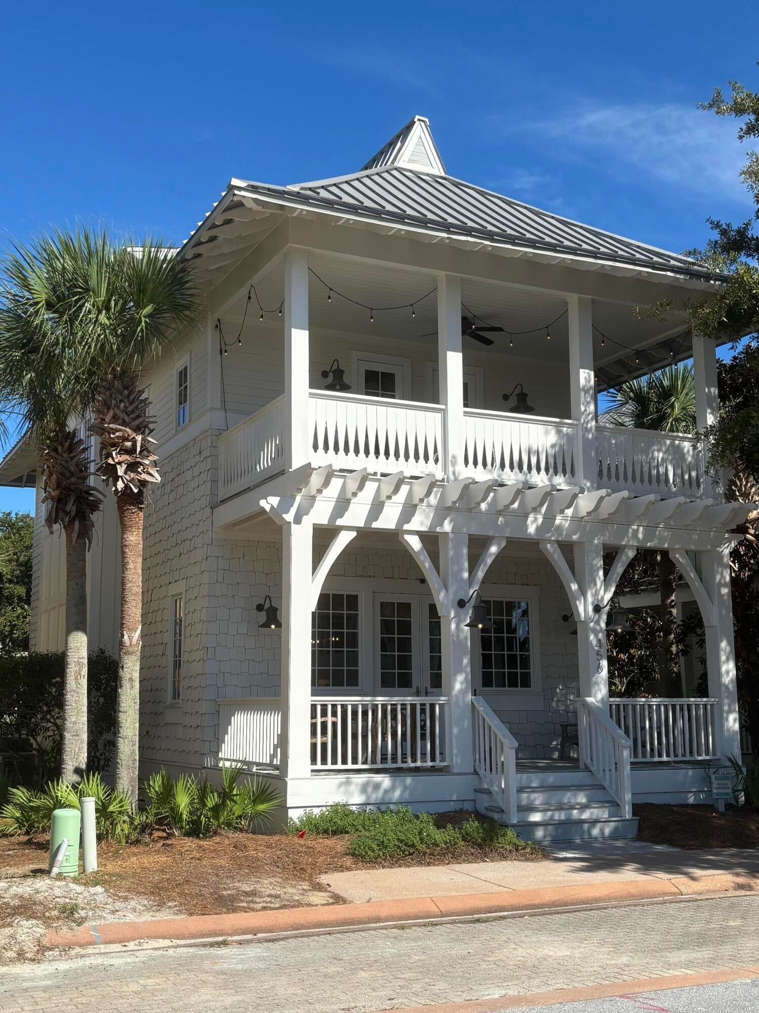 Imagine a peaceful, spacious 30A retreat just a short golf cart or bike ride to the beach. Enjoy the luxury of Santa Rosa Beach without the congestion. Soak in the tranquility of Cypress Dunes with this renovated 30A beach home that features spectacular architectural details inside and out. Gulf breezes and views of Topsail State Park make the 4 balconies an ideal spot to unwind. Additional features include built-ins, ground floor bedroom, three bedrooms on 2nd floor with en suite bathrooms and balconies, and a 3rd floor loft with a den/game room and sleeping area. The oversized community pool has breathtaking views of Topsail and the Gulf. Enjoy 2 outdoor pools and hot tubs, tennis, fitness center, and walking trails with low HOA fees. Close to all your favorite spots on 30A, Grand Boulevard, Sandestin, and Destin. This is an excellent full-time, 2nd home, or investment property. Sold furnished with coastal charm, all appliances, kitchen items, and some art.