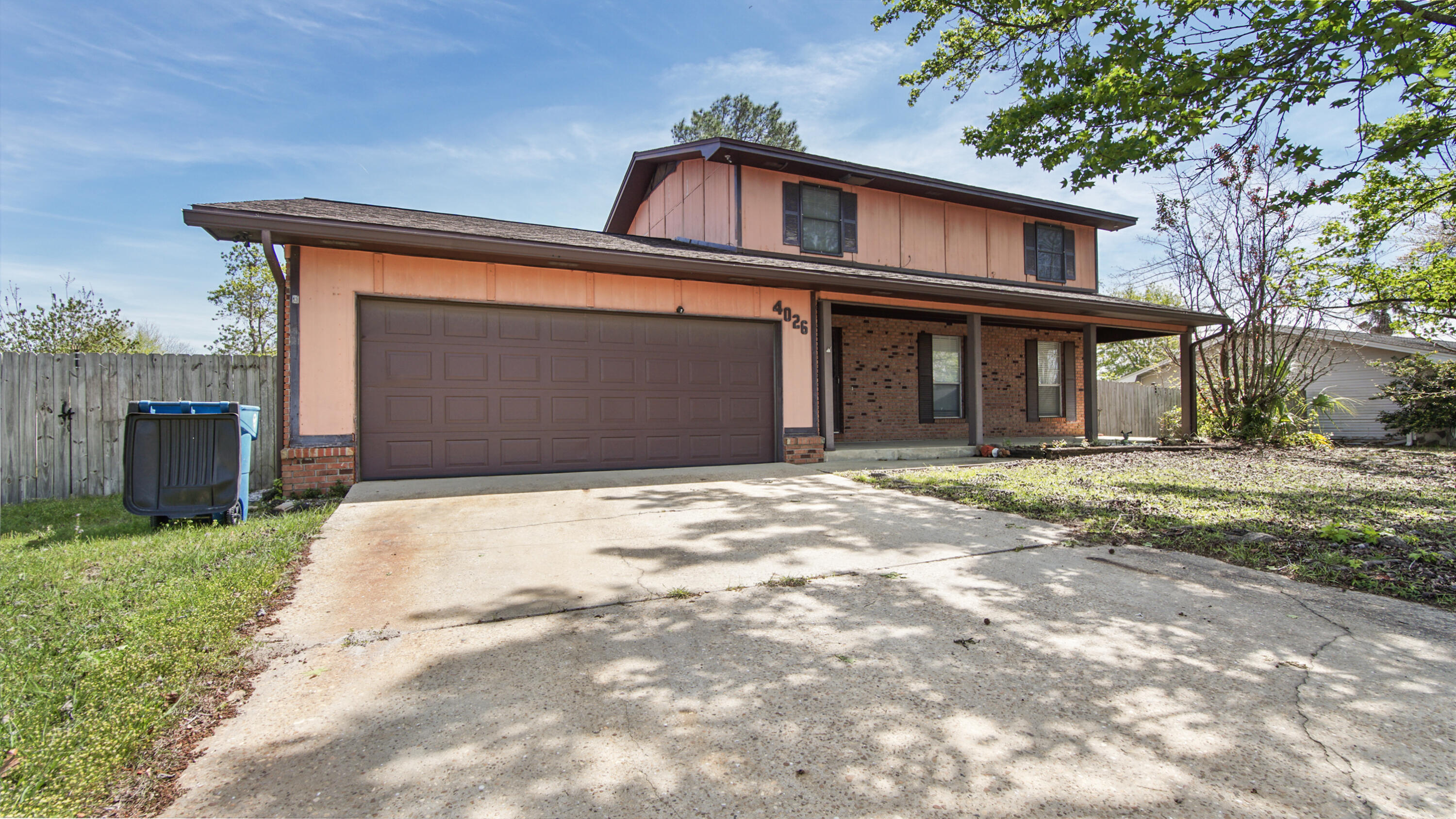 Spacious two-story home located in the established Venetian Villa neighborhood in central Panama City. This 4-bedroom, 2.5-bath home offers approximately 2,130 heated and cooled square feet with a functional floor plan that includes a sunken family room with fireplace, formal dining area, and multiple living spaces. The layout features the main living areas on the first floor and all bedrooms on the second floor, providing separation and flexibility for everyday living. The property sits on a generous residential lot with a fenced backyard and attached garage. Conveniently located near schools, shopping, restaurants, and major roadways, this home offers a great opportunity for buyers looking for space and the chance to personalize a property in a well-established neighborhood.