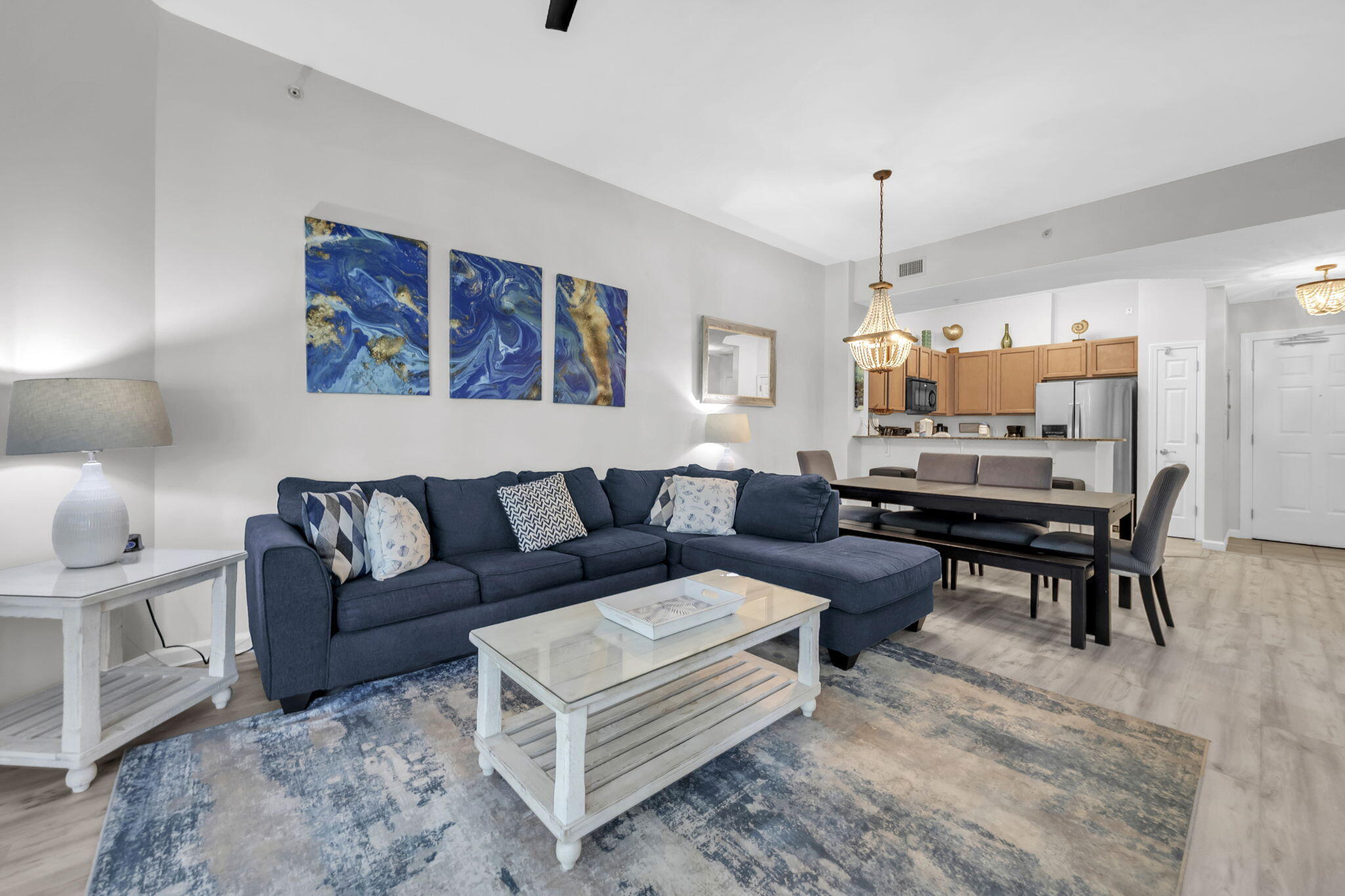 **OWNER FINANCING AVAILABLE! **Welcome to Unit 2104 at The Palms of Destin, where coastal living meets an impressive resort-style amenity package. This beautifully maintained condo offers the perfect opportunity for a primary residence, second home, or vacation rental investment, all just minutes from Destin's sugar-white beaches and emerald-green waters.
The Palms of Destin offers an exceptional collection of amenities designed for both owners and guests. Enjoy covered free parking, owner-only parking, 24-hour onsite security, an onsite restaurant and bar, coffee shop, front desk for convenient check-in, business center, mailboxes, ice vending, electric vehicle charging, and an onsite CAM. The resort features a large lagoon-style pool, year-round heated pool, hot tub, kiddie splash pad and children's pool, creating plenty of options for relaxing and enjoying the Florida sunshine.
For those who love staying active, the amenities continue with tennis courts, outdoor pickleball, half-court basketball, an indoor pickleball court, and a 24-hour fitness center. There are also charcoal grills throughout the property for outdoor entertaining. Dog owners will appreciate the owner-only dog parks, along with a public dog park located directly across the street. Location is another major highlight. June White Decker Park and its free public beach access are approximately 0.4 miles away--a roughly 10-minute walk with a pedestrian crosswalk--or easily accessible by car with free parking. Morgan Sports Center is also within walking distance and offers disc golf and a large, brand-new playground. In addition, eight pickleball courts are located just one block from The Palms.

Whether you're looking for a personal beach getaway, income-producing vacation property, or investment on the Emerald Coast, Unit 2104 offers the convenience, amenities, and location buyers are looking for. Experience everything Destin has to offer while enjoying the extensive amenities and resort lifestyle at The Palms of Destin.