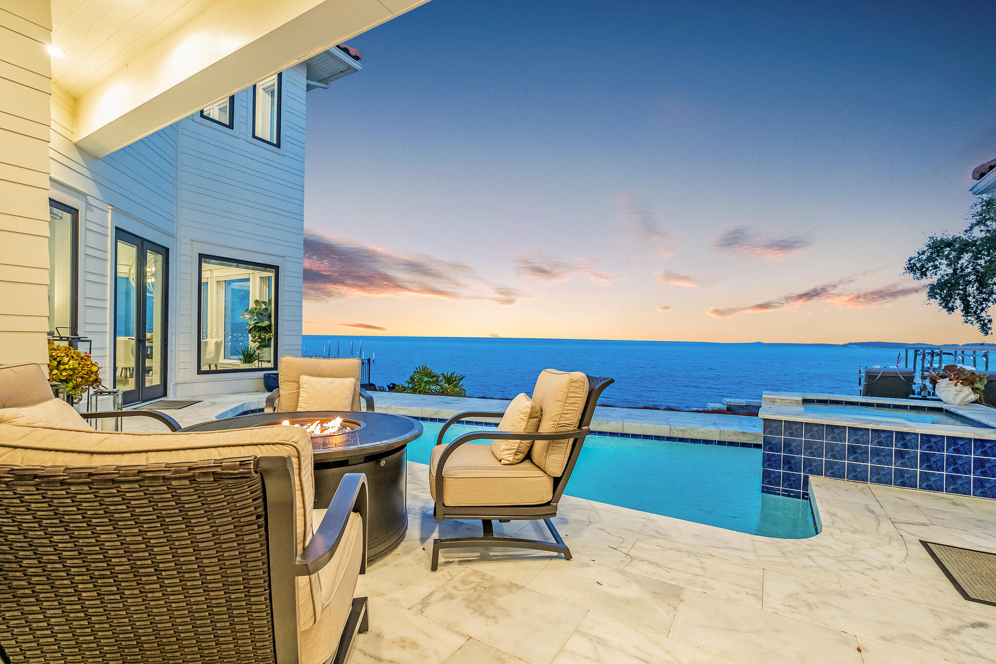 If Bay Fronts the goal this is the home for you!!! This 4 bedroom home provides 180 degree Bay Front views that seamlessly create a transition bringing the outside world in. From amazing sunrises to dolphin sunsets this 2018 Geoff Chick redesign is the perfect blend of privacy, fun and relaxation.

**** Buyer to verify all dimensions and any information deemed important to the Buyer ****