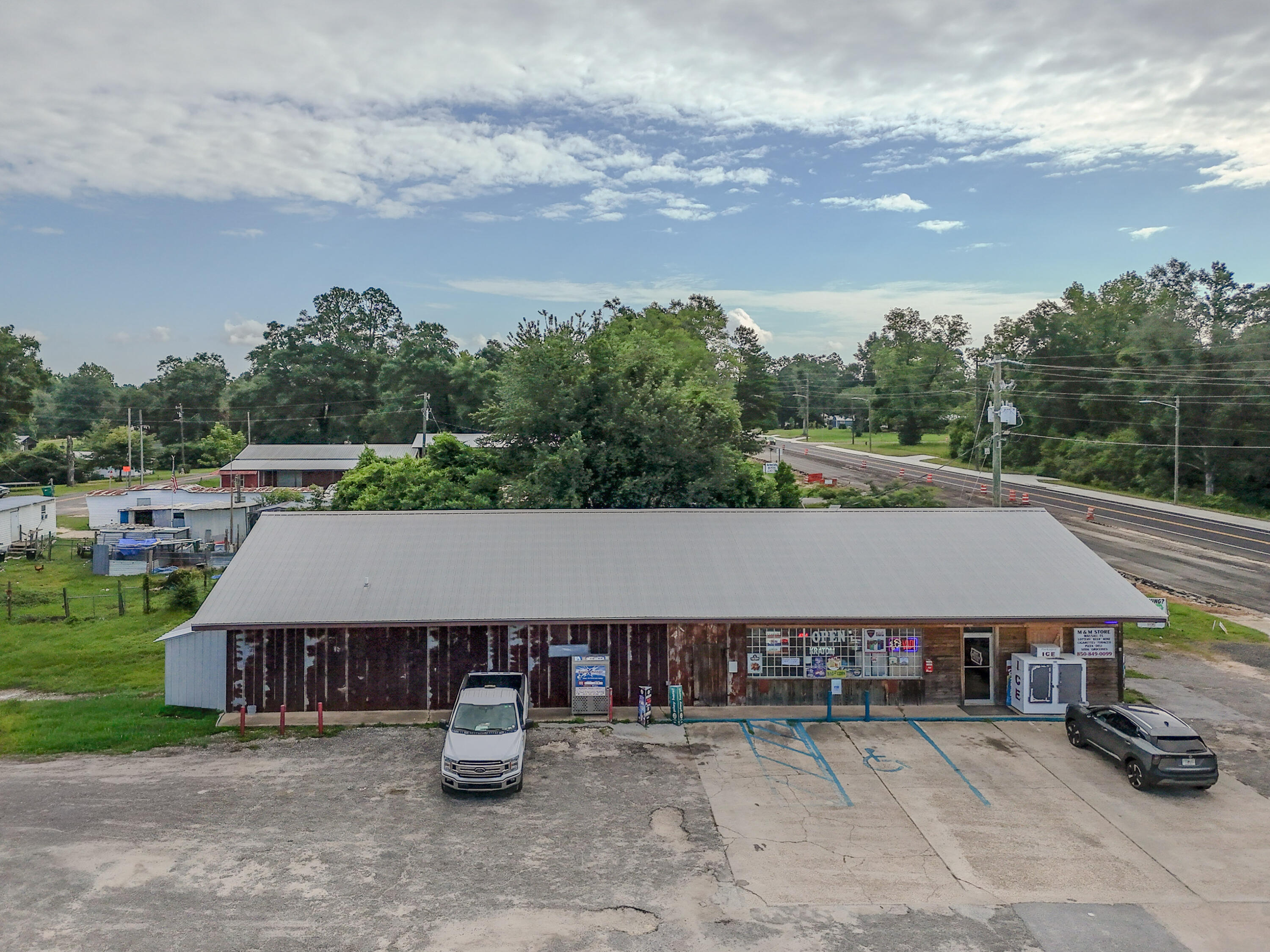 Position your business in the path of opportunity at 3612 Washington Street in Chipley/Wausau, Florida. This commercial property offers a highly visible location along Highway 77, one of the area's main north-south corridors and a well-traveled route for locals, visitors, beach traffic, and travelers heading toward Panama City, just approximately 30 minutes away. With roughly 175 feet of highway frontage in a high-traffic area, this property delivers the exposure businesses and investors look for.

The site includes an approximately 3,700 square foot commercial building already in place, offering a strong foundation for many business opportunities. Formerly operated as a restaurant and currently used as a convenience store, the property offers flexibility for continued retail use, food service, quick-stop sales, specialty market, office conversion, or service-based business. Existing improvements, road frontage, and established visibility make this a rare opportunity to step into a location already known within the community.

Whether you are looking to expand an existing business, launch a new concept, or secure a commercial investment along a growing travel corridor, this property offers location, traffic, and versatility. Highway 77 connects inland communities to Panama City beaches, creating steady exposure from local residents and pass-through traffic. With frontage, visibility, and a usable building already on site, this property is ready for its next chapter.