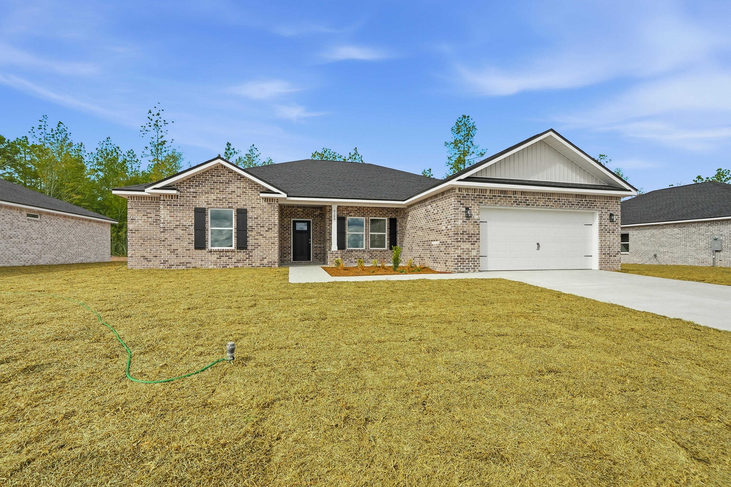 SPRINGTIME SPECIAL - $20,000 TOWARDS CLOSING COSTS + BLINDS & REFRIGERATOR - MUST CLOSE BY MAY 15, 2026 - SOUTHERN CHARM'' is the new subdivision for this 5BR/3BA home, featuring an open concept layout - perfect for relaxing and entertaining! All lots are 1/4 acre and come fully landscaped. The ''Dalton'' plan has covered front & rear porches, raised ceilings, recessed lighting, ceiling fans in all bedrooms/living room.  Kitchen boasts work island with bar seating, dining nook, walk-in pantry, quartz or granite countertops.  Owner's bath features his/her vanities, soaking tub, walk-in shower + walk-in closet.