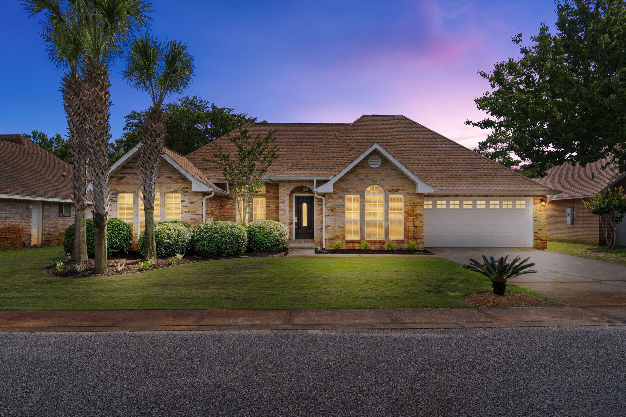$10,000 SELLER CREDIT WITH ACCEPTED OFFER - ASK AGENT FOR DETAILS | Tucked along Indian Trail, one of Destin's most desirable and established neighborhoods, this solid brick single-story home offers no HOA, a thoughtfully updated interior, and a backyard designed for enjoyment.

Inside, the open living area features built-in bookshelves and flows into a flex space, breakfast nook, and updated kitchen with granite countertops, tiled backsplash, and stainless appliances. The split floor plan offers privacy, with the primary ensuite on one side of the home and two additional bedrooms on the other. All bedrooms feature walk-in closets.

The renovated primary ensuite features double vessel sinks, granite countertops, a separate tiled shower, soaking tub, and large walk-in closet.

Major updates include a new roof (2025), HVAC (2021), attic insulation (2024), water heater (2019), and impact-rated Low-E French doors and windows in the primary suite (2022). New LVP in the living room and new carpet in the guest rooms + flex room were added in 2021, with tile in the foyer, kitchen, laundry room, and bathrooms.

Out back, the recently-refreshed deck and covered gazebo with swing and grilling area are ready to enjoy. Underground utilities and sidewalks throughout. Close to beaches, shopping, dining, and military installations. 

Assumable VA loan at 2.25% offered to an eligible VA buyer with substitution of entitlement. Call for video tour!
