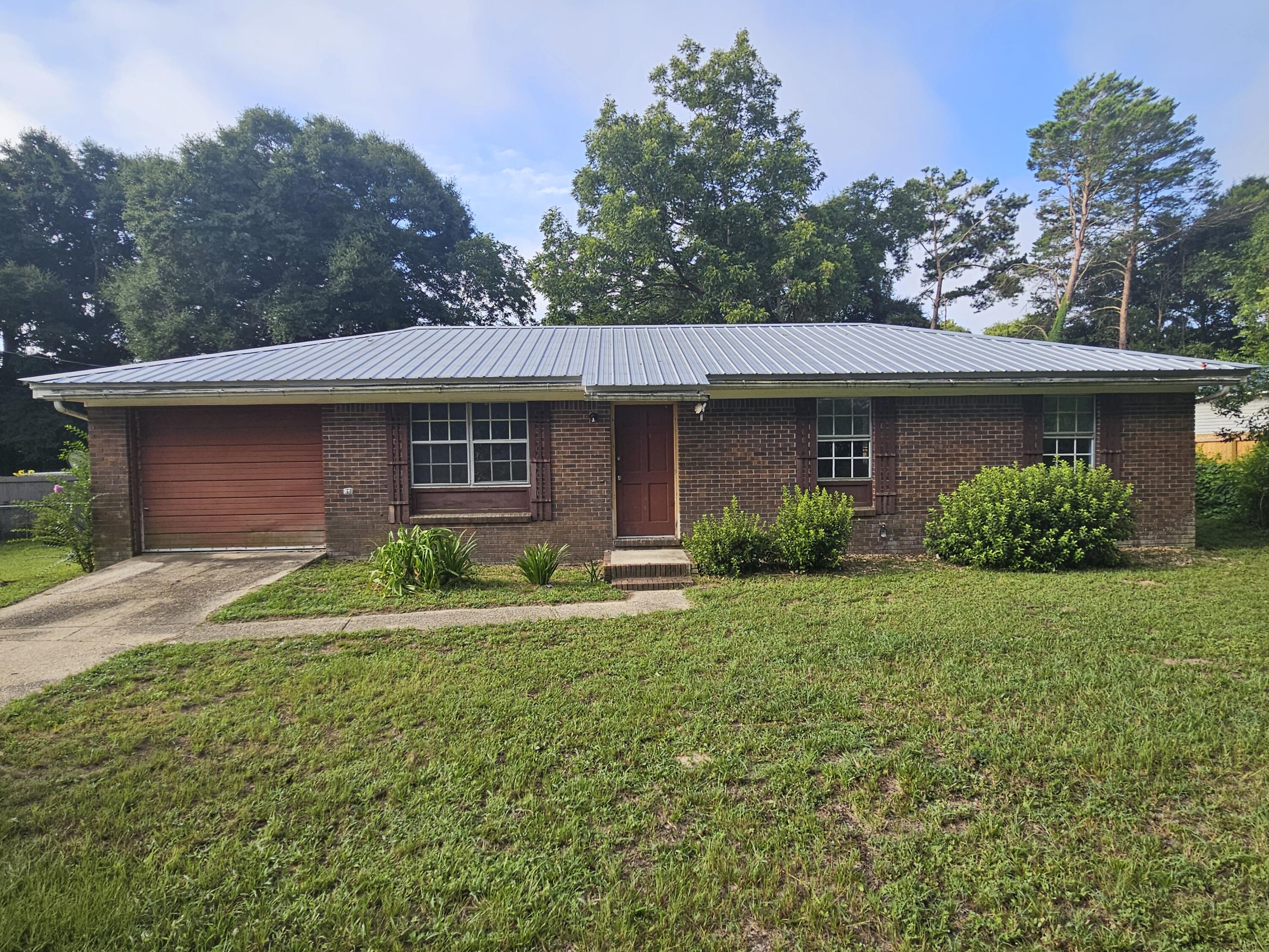 Investor special.  Three bedrooms and two baths with good bones and a roomy, level lot.  Roof is 2019.  HVAC is newer.  One car garage.  County taxes and no homeowners association.
